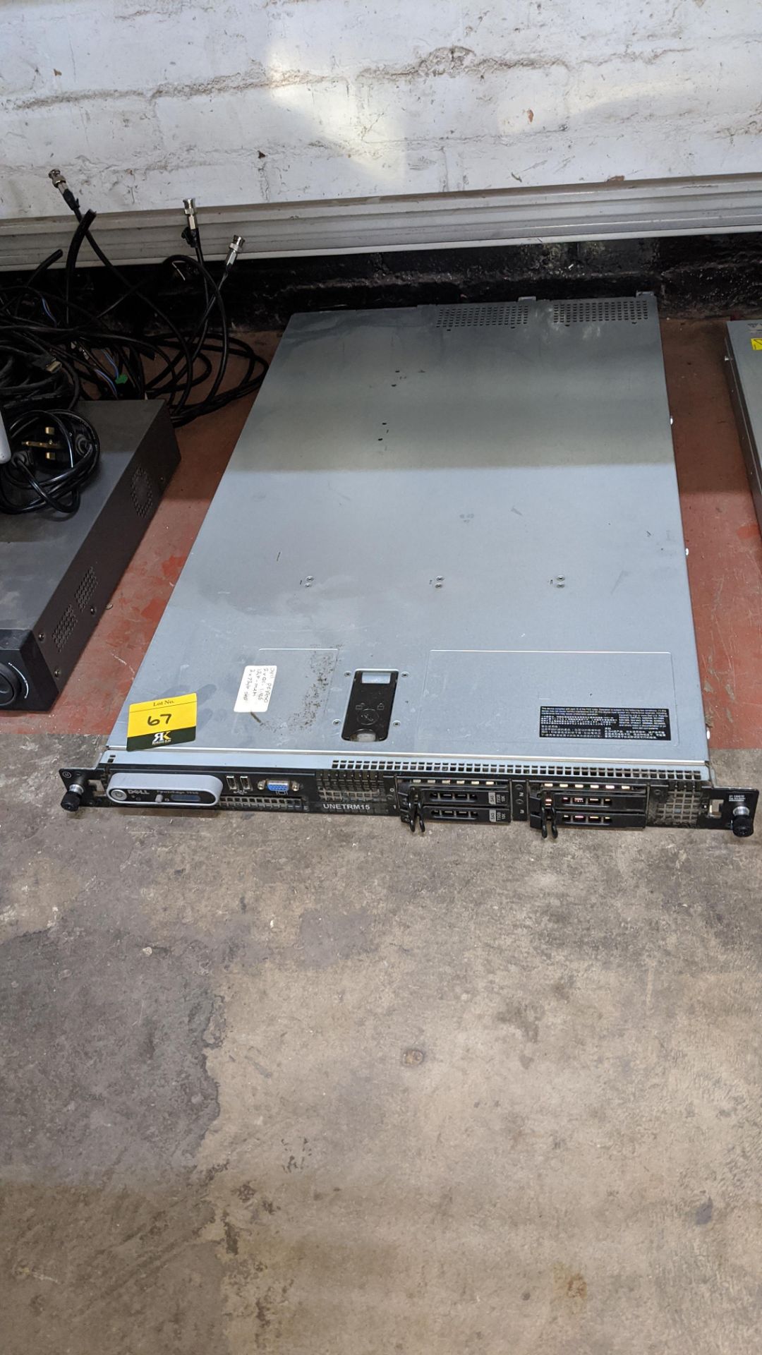Dell PowerEdge 1950 rack mountable server. IMPORTANT: This auction is strictly subject to a two - Image 2 of 5