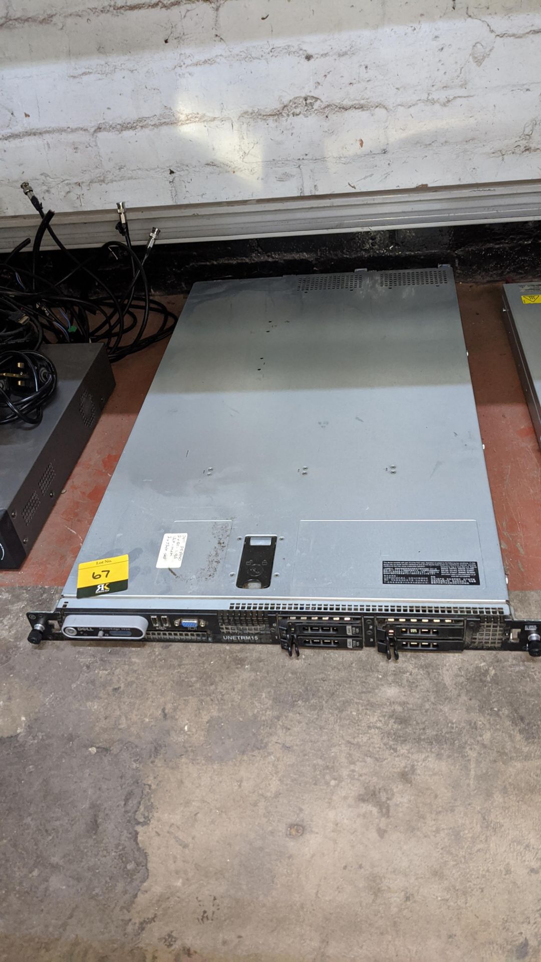 Dell PowerEdge 1950 rack mountable server. IMPORTANT: This auction is strictly subject to a two