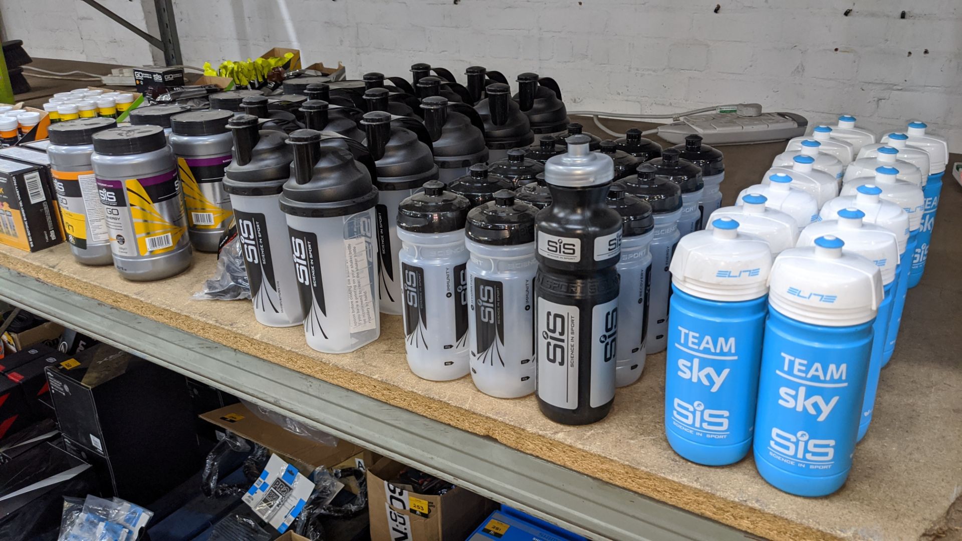 Quantity of SIS powdered drinks, water bottles and related itemsLots 101 - 285 Are being sold on - Image 3 of 3