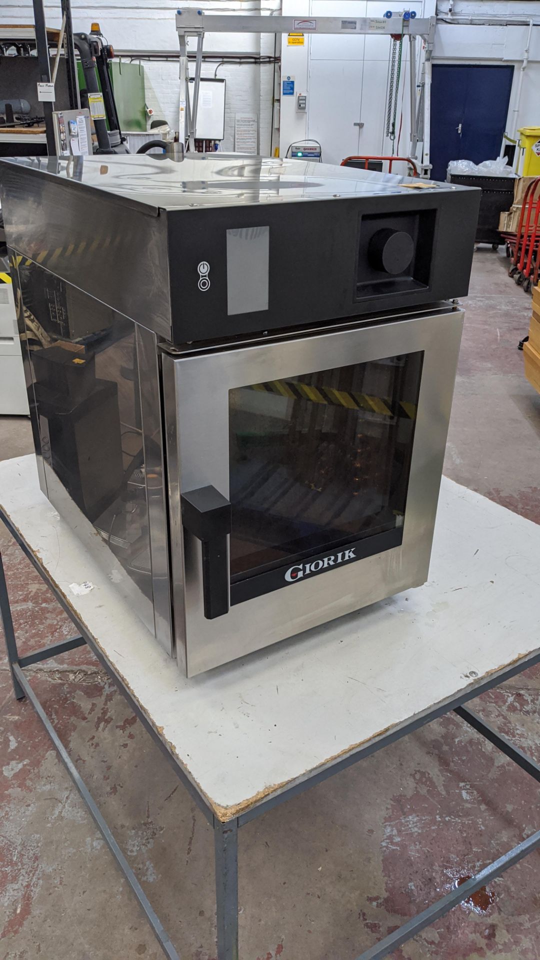 Giorik combi oven model KM061W, serial no. 005843/05/19 and calcium treatment unit Lots 18 - 21 - Image 12 of 21