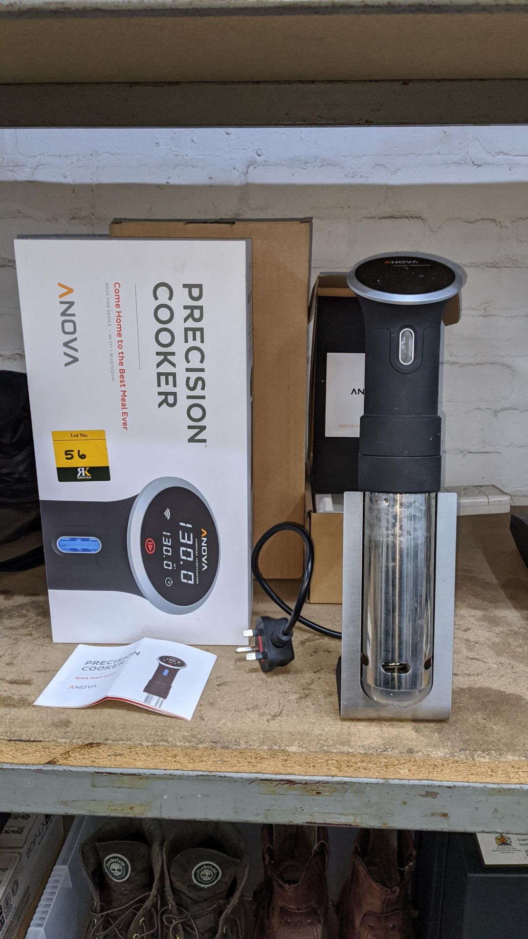 Anova Precision Cooker sous vide wand plus optional stand for use with same, including original - Image 2 of 7