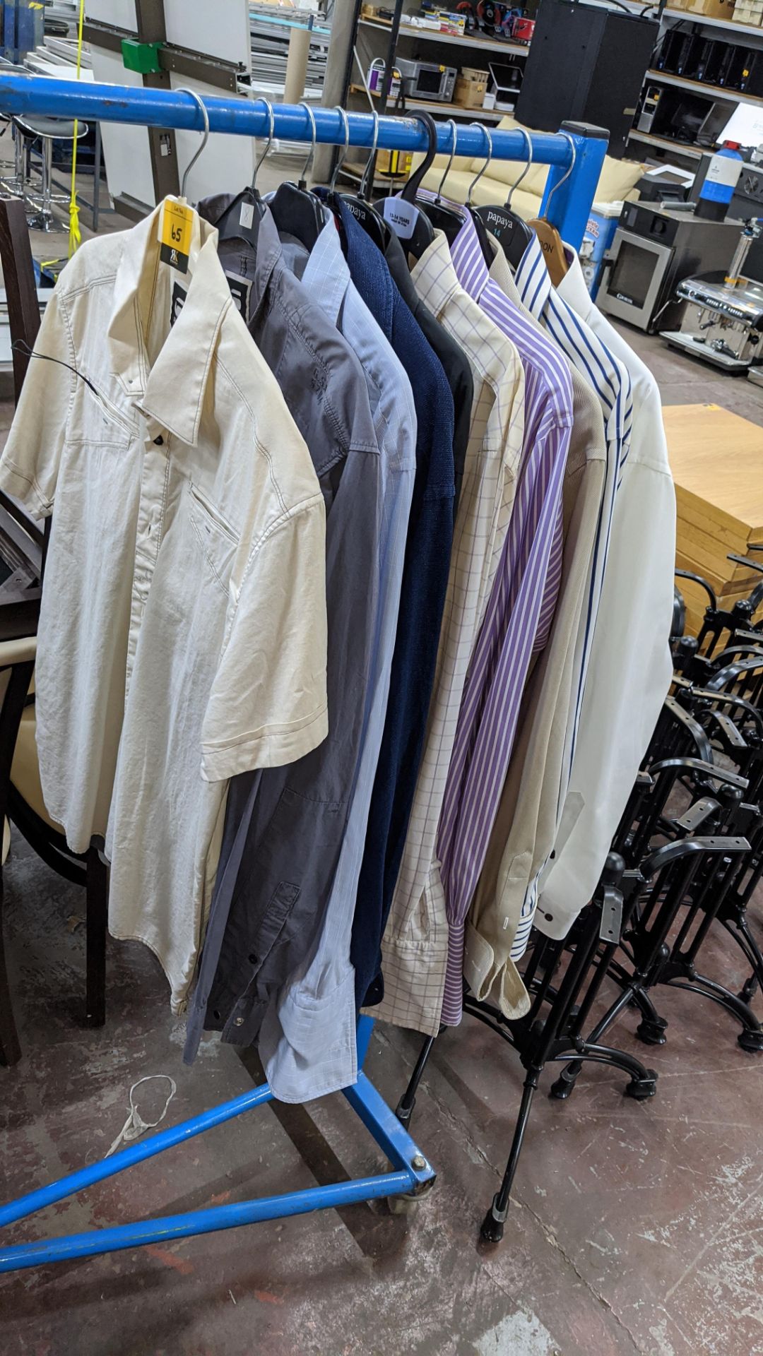 10 assorted men's shirts by G-Star Raw, Dunhill, Pink, Boggi, Eterna and Olymp, typically sizes - Image 2 of 11