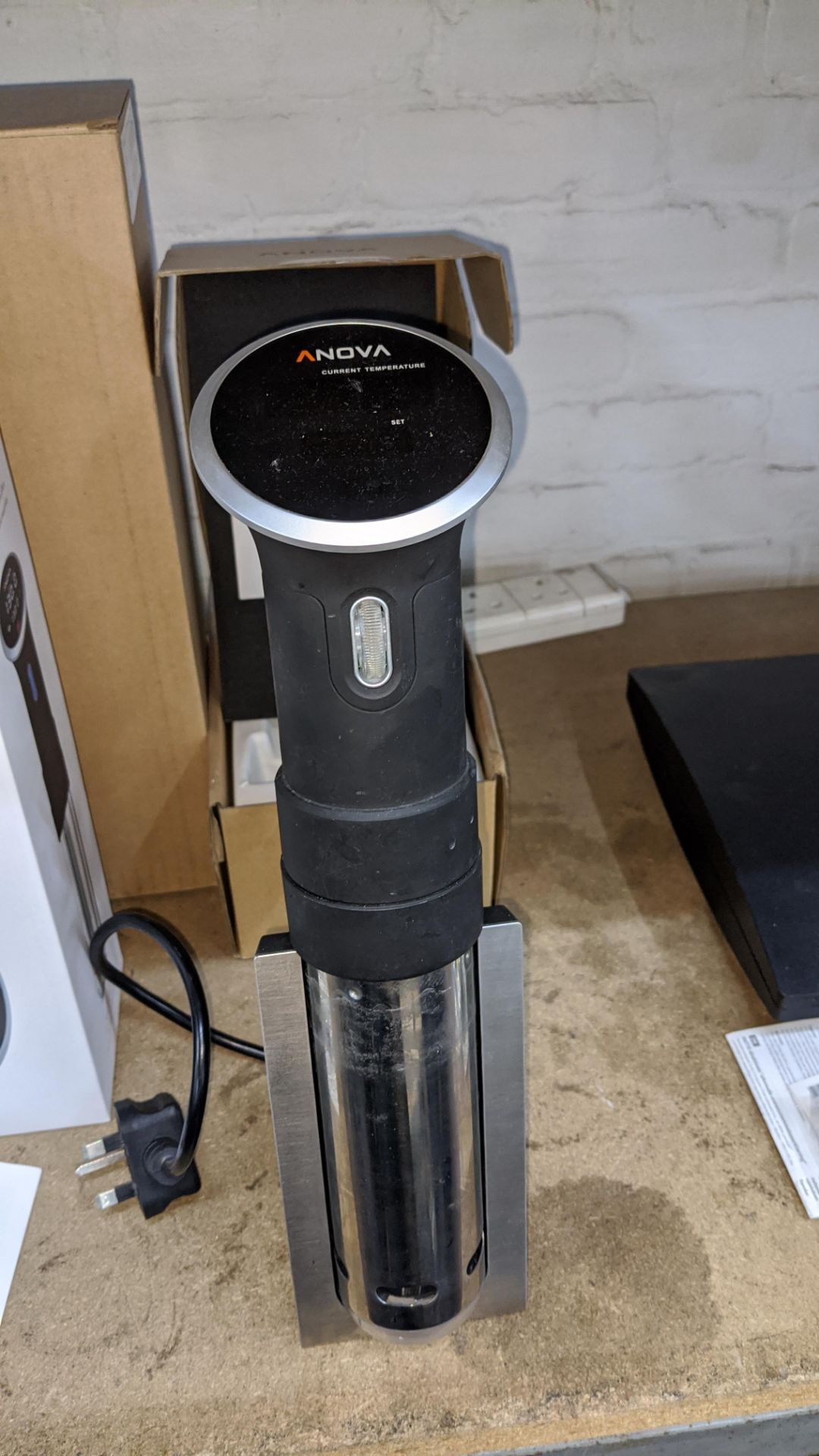 Anova Precision Cooker sous vide wand plus optional stand for use with same, including original - Image 5 of 7