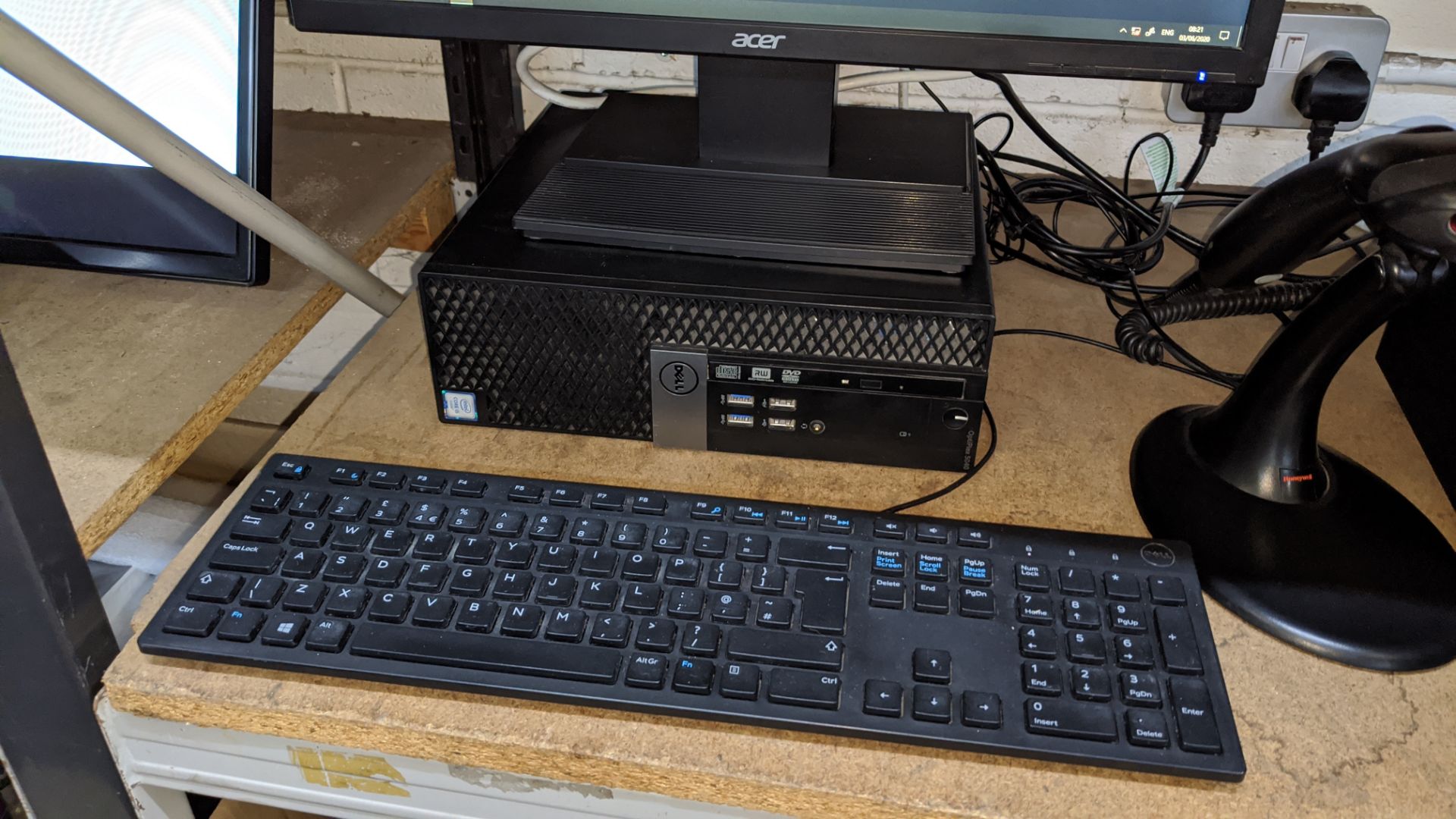 EPOS system comprising Dell Optiplex 5040 Core i5 desktop computer with Acer widescreen monitor, - Image 5 of 12