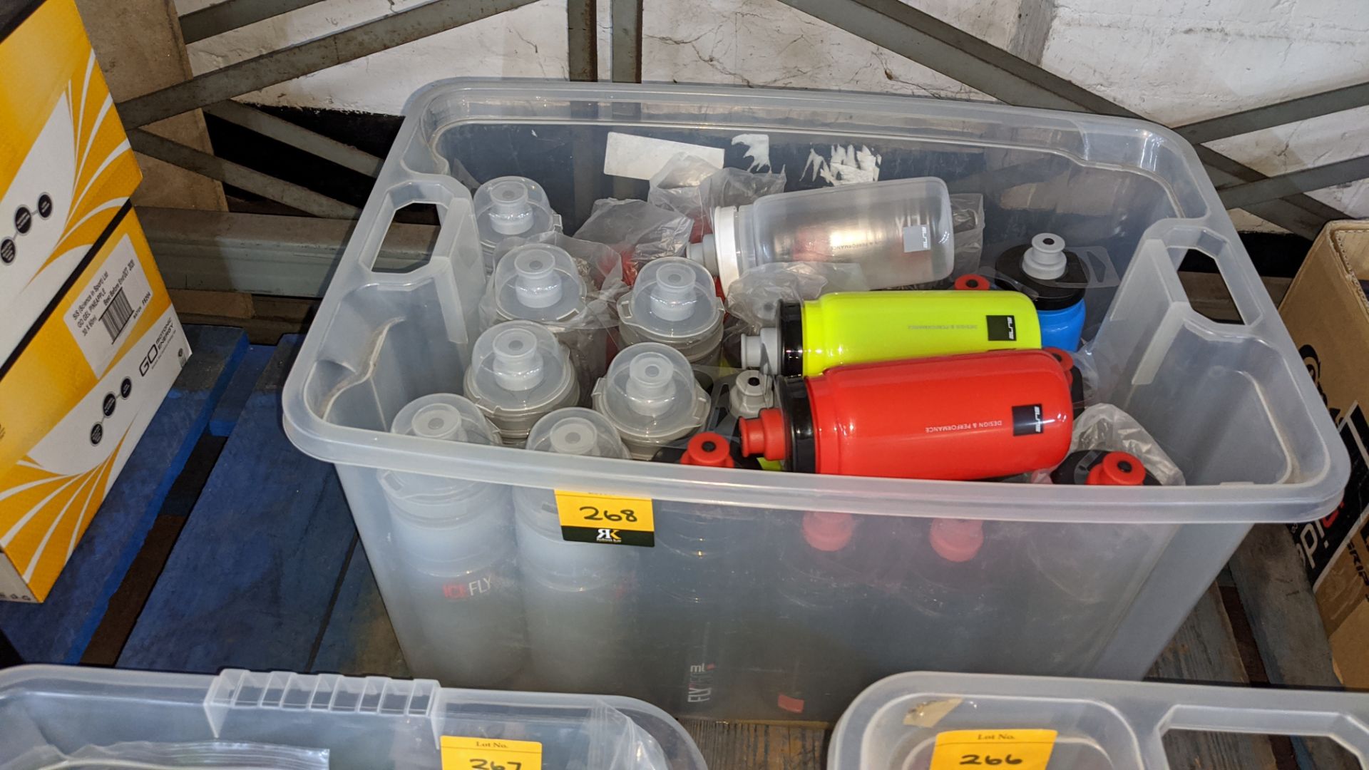 Contents of a crate of water bottles - crate excludedLots 101 - 285 Are being sold on behalf of