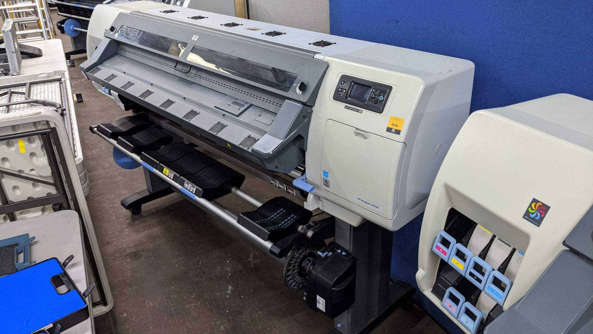 HP DesignJet L25500 wide format printer, serial no. MY0482900B, product no. CH956A/CH956-64001 - Image 2 of 7