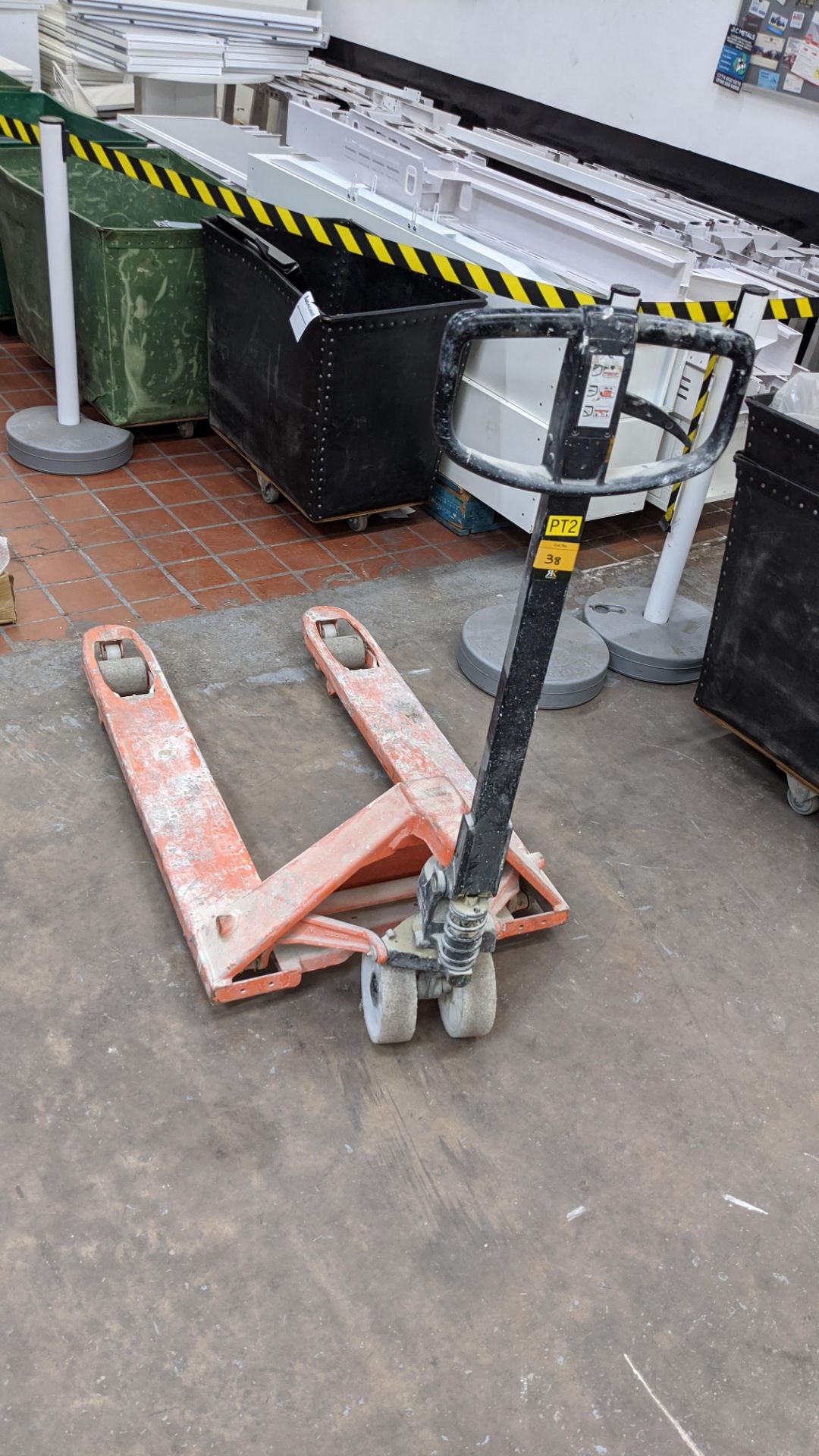 BT pallet truck - LHM230 Lots 1 to 39 comprise the total assets from a fibreglass mould manufacturer