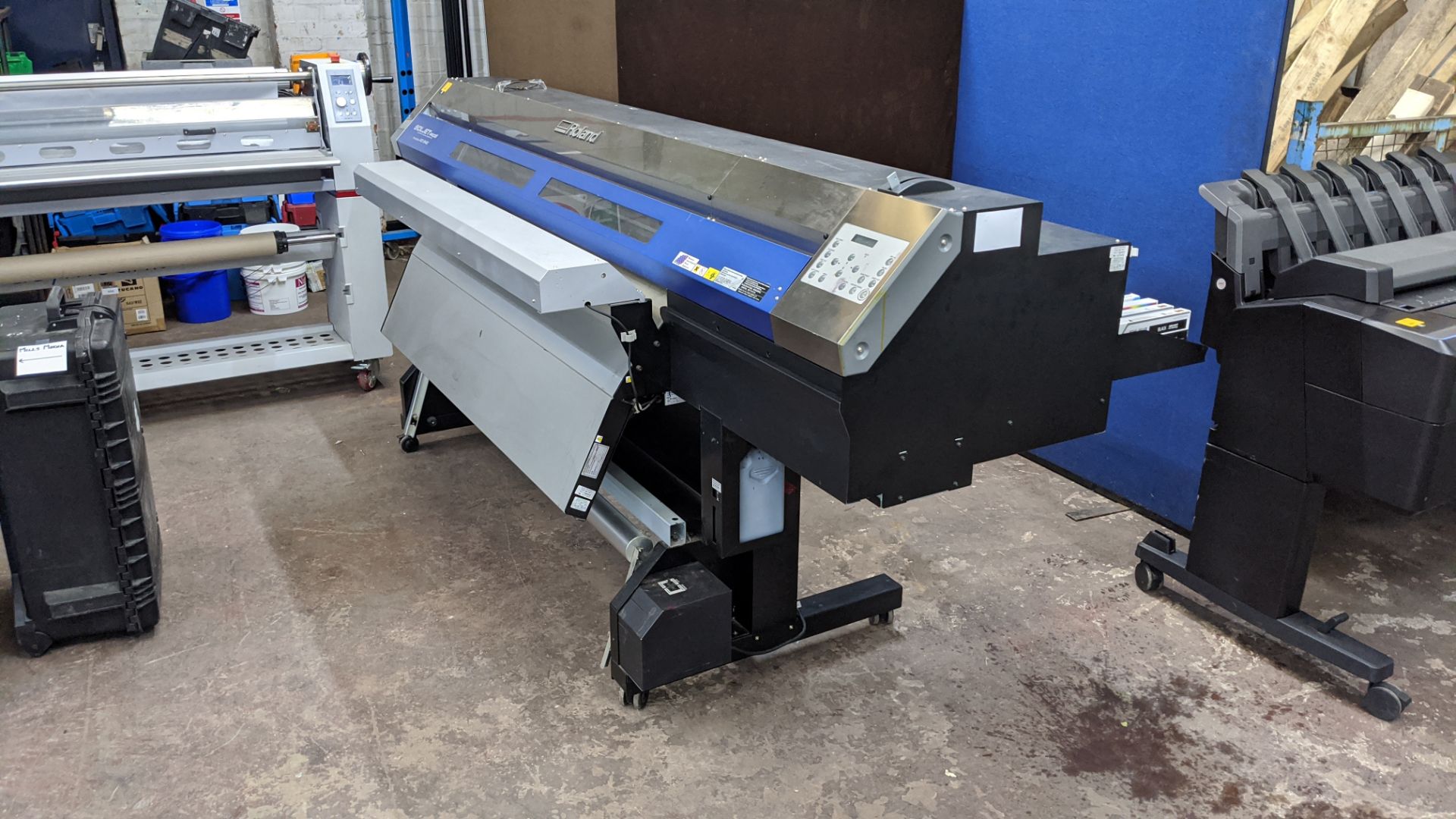 Roland Soljet Pro III wide format print & cut model XC-540, serial no. ZX45587 Lots 40 - 50 comprise - Image 2 of 9