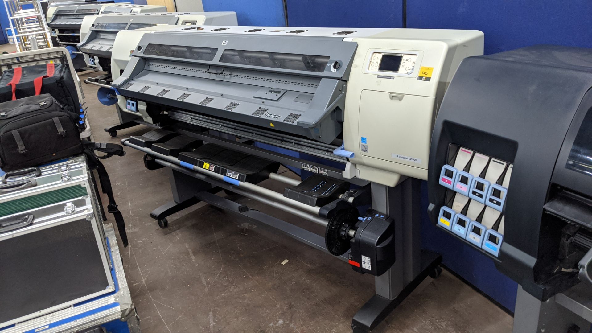 HP DesignJet L25500 wide format printer, serial no. MY12M4902J, product no. CH956A/CH956-64001. NB - Image 2 of 7