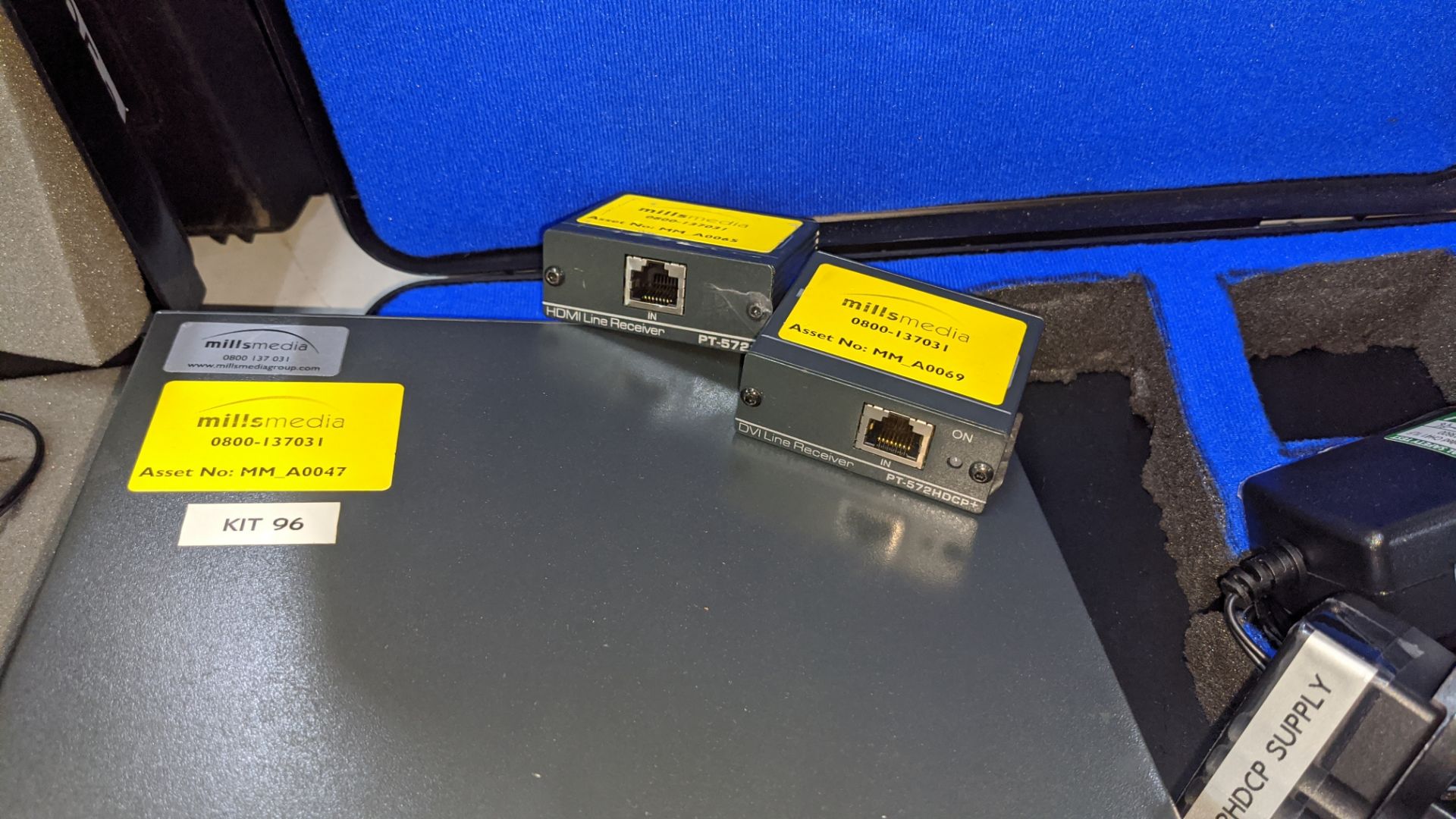 Kramer Cat 5/HDMI kit comprising models VM-114H2C, PT-572+ & PT-572HDCP+, each with their own - Image 3 of 11