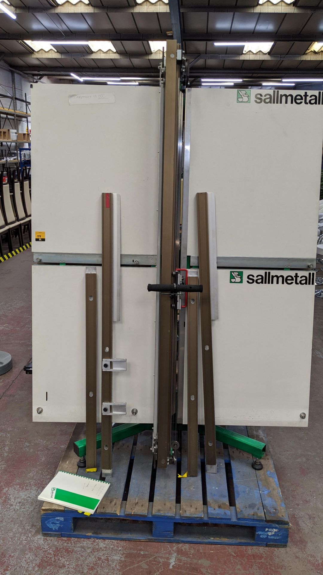 Sallmetall model HDC155 large vertical heavy-duty board cutter Lots 51 - 480 comprise the total - Image 4 of 10