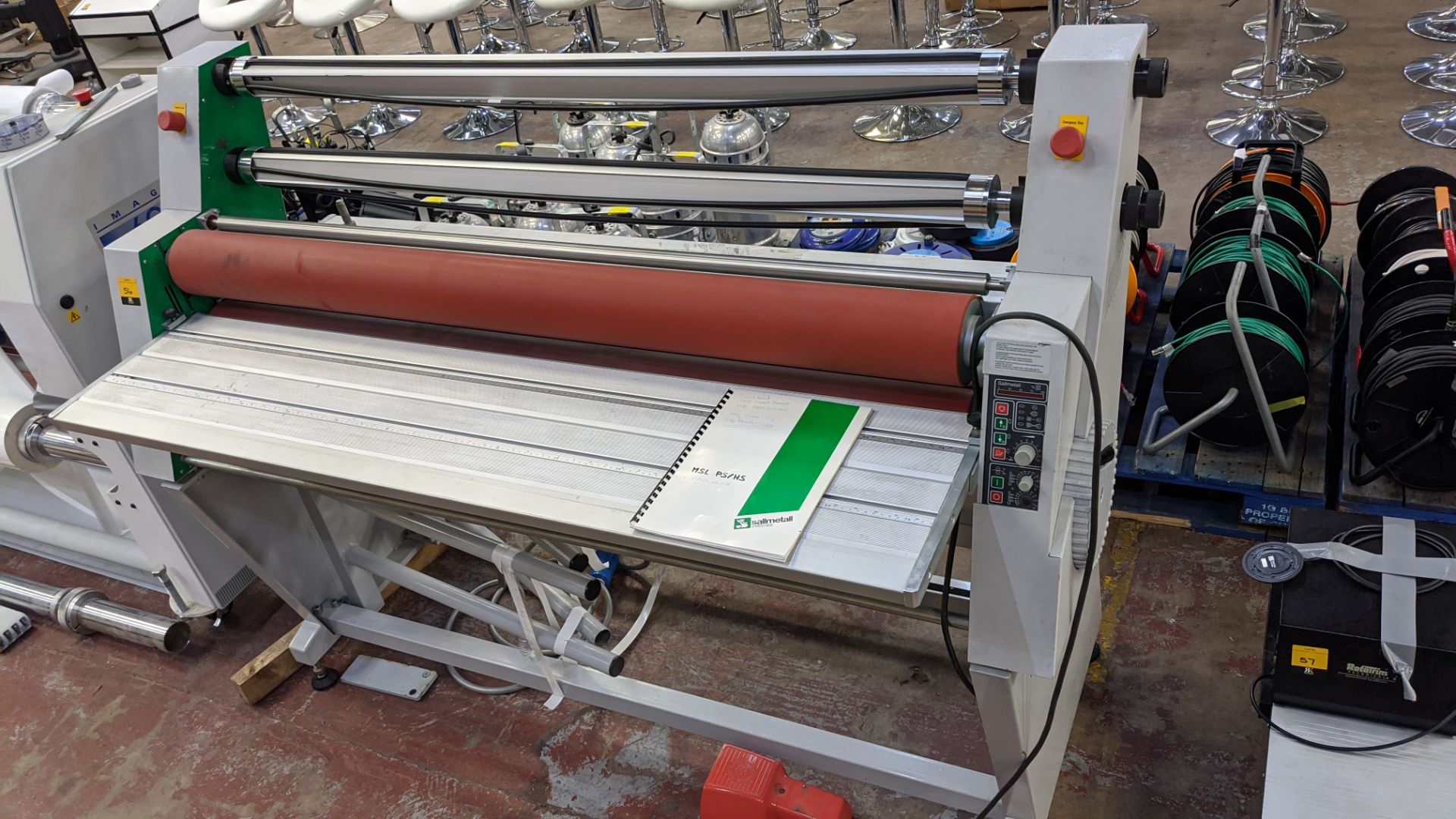 Sallmetall Multi-System laminator Lots 51 - 480 comprise the total assets of Mills Media Ltd in - Image 5 of 8