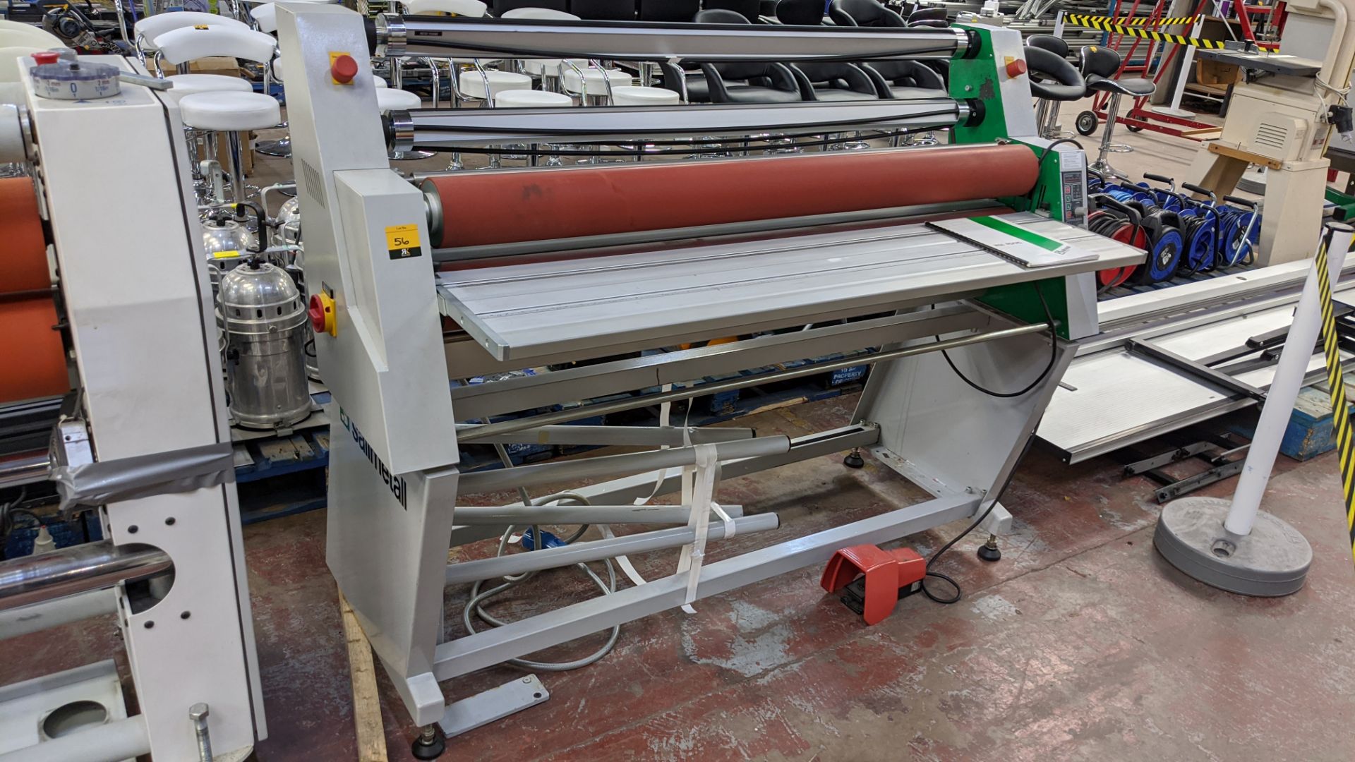 Sallmetall Multi-System laminator Lots 51 - 480 comprise the total assets of Mills Media Ltd in