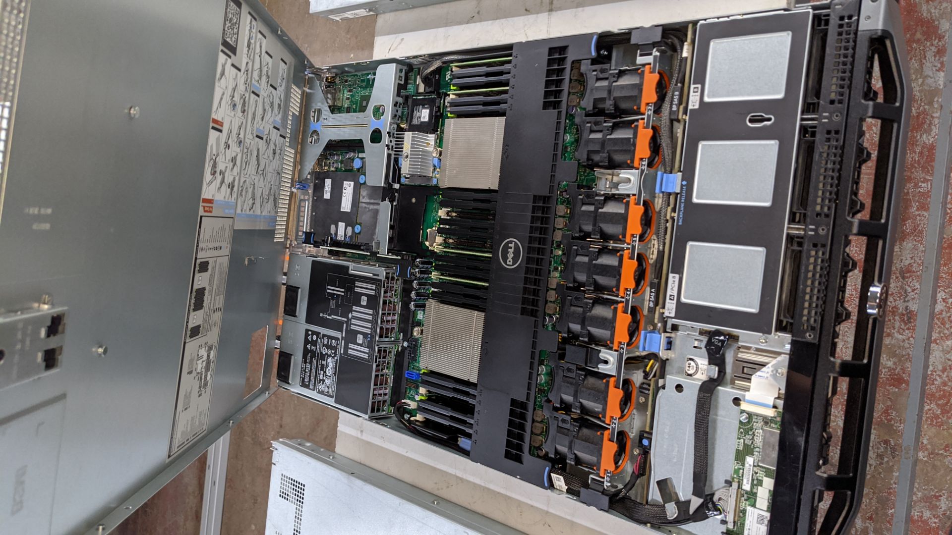 Dell PowerEdge R620 rack mountable server with twin Intel E5-2660V2 Xeon Ten-Core 2.2GHz processors, - Image 8 of 13