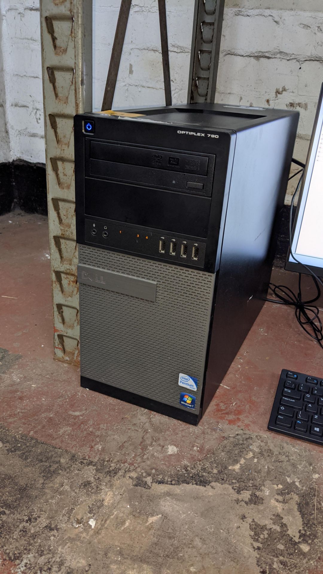 Dell Optiplex 790 computer with Intel Pentium G620 processor, 4Gb RAM, 320Gb HDD etc. includes Dell - Image 3 of 5