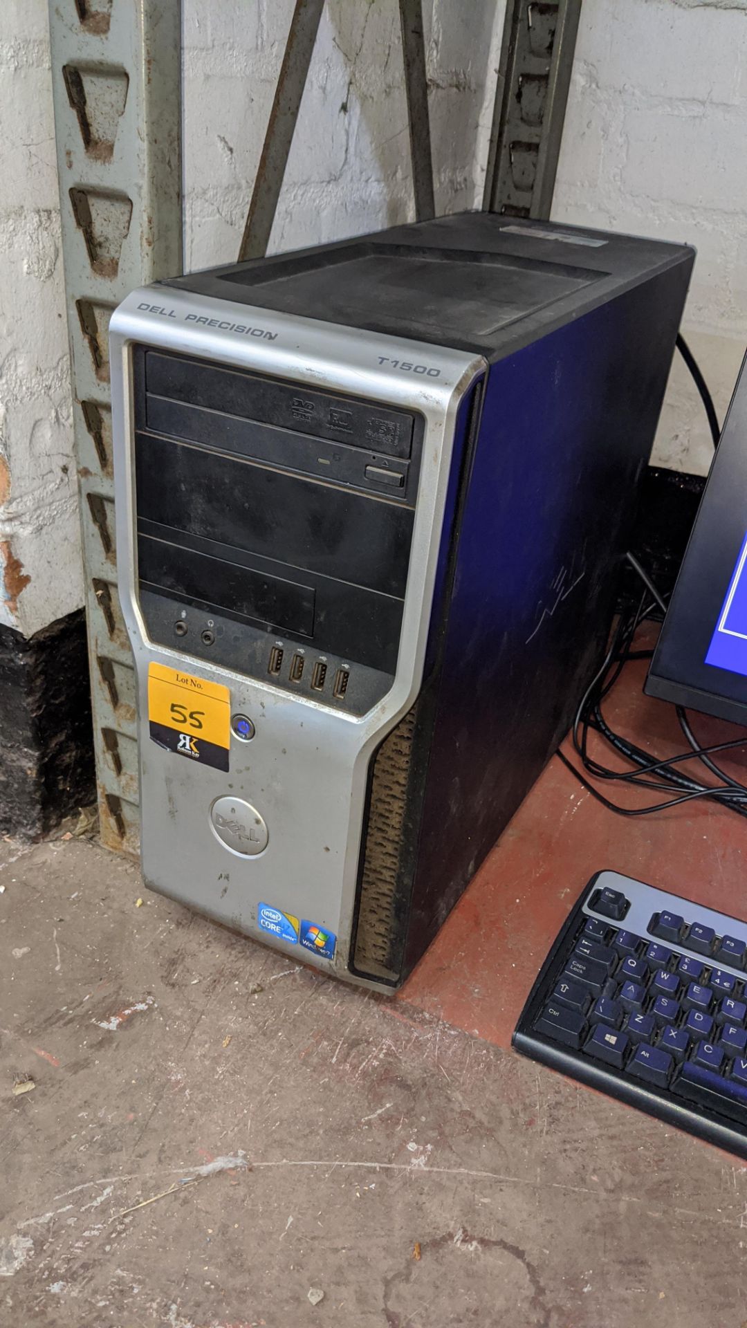 Dell Precision T1500 computer with Intel Core i7-860 processor, 16Gb RAM, 500Gb HDD etc. includes De - Image 3 of 5