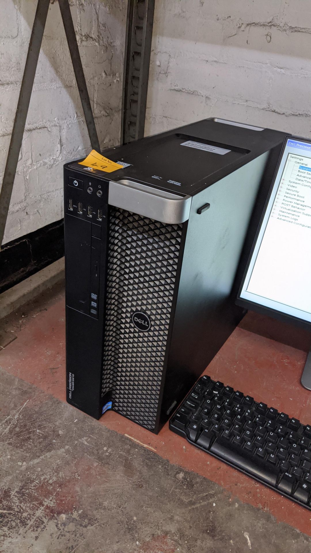 Dell Precision tower 5810 computer with Intel Xeon E5-1650 V3 processor, 16Gb RAM, 256Gb SSD etc. in - Image 3 of 5