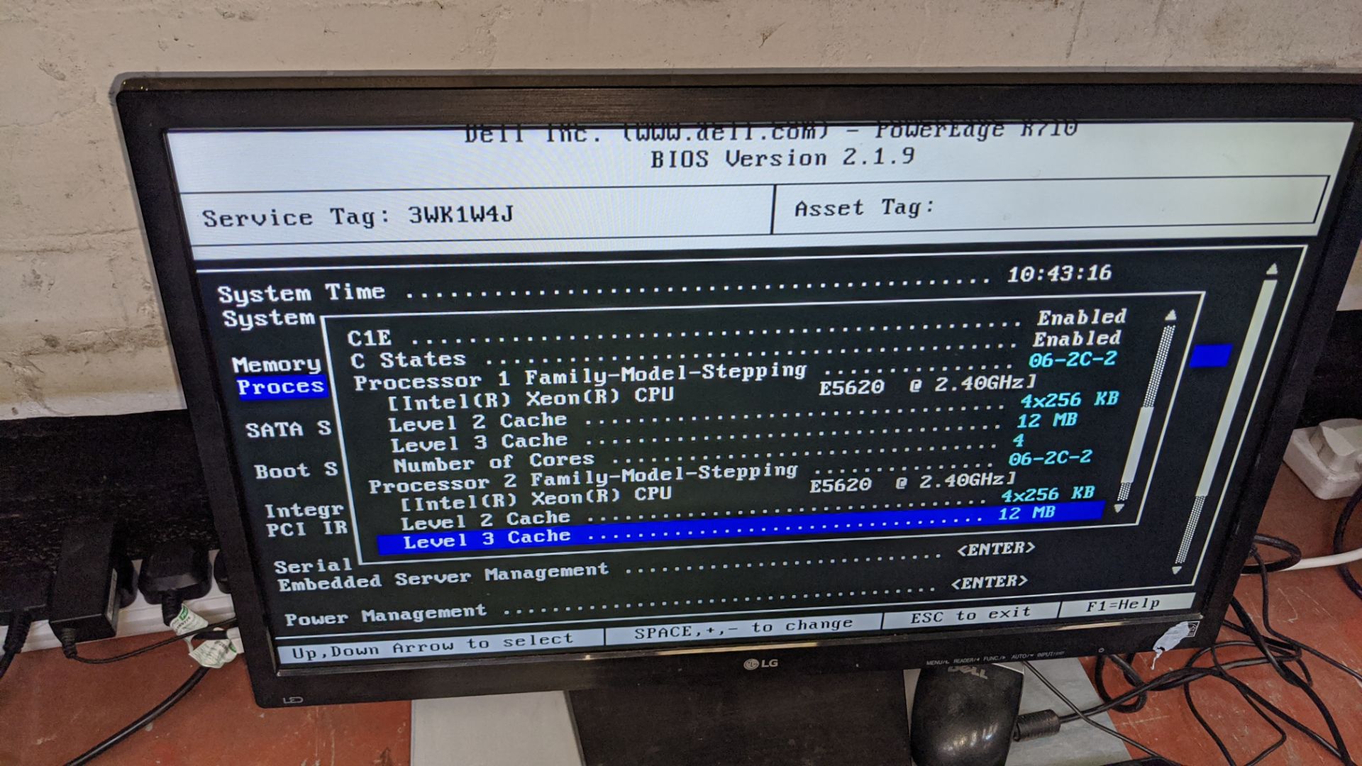 Dell PowerEdge R710 rack mountable server with twin Xeon E5628 processors, 12Gb RAM, 4 off 450Gb 15K - Image 9 of 9