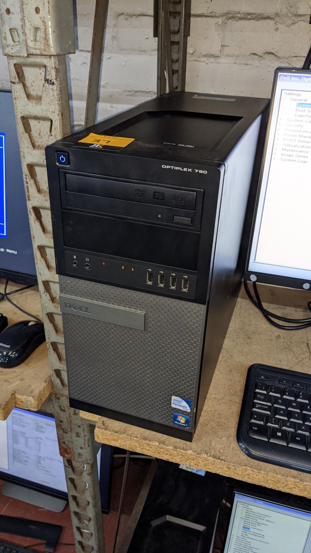 Dell Optiplex 790 computer with Intel Pentium G620 processor, 2Gb RAM, twin 250Gb HDD etc. includes - Image 3 of 5