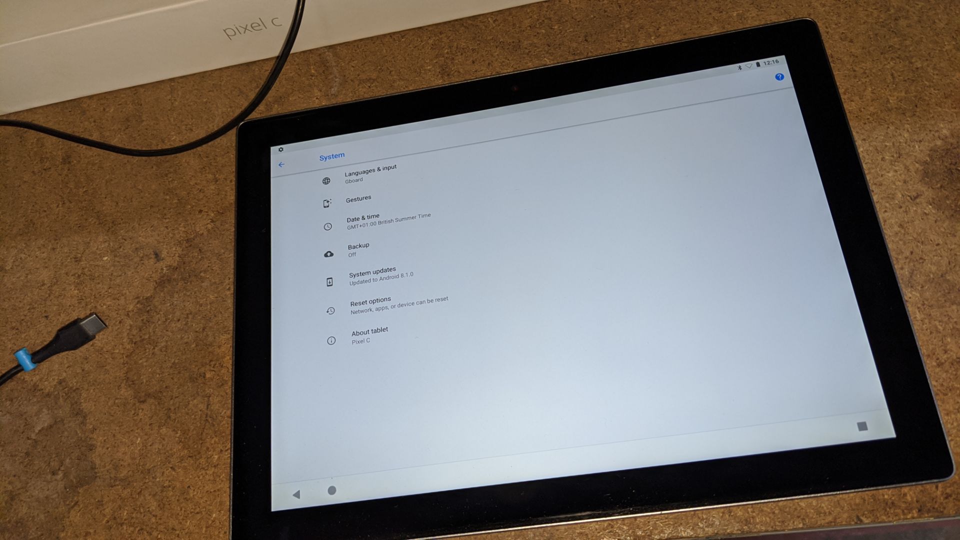 Google Pixel C 64GB tablet, 10.2", model C1502W, with optional Folio keyboard/case model UG1B. Incl - Image 8 of 25