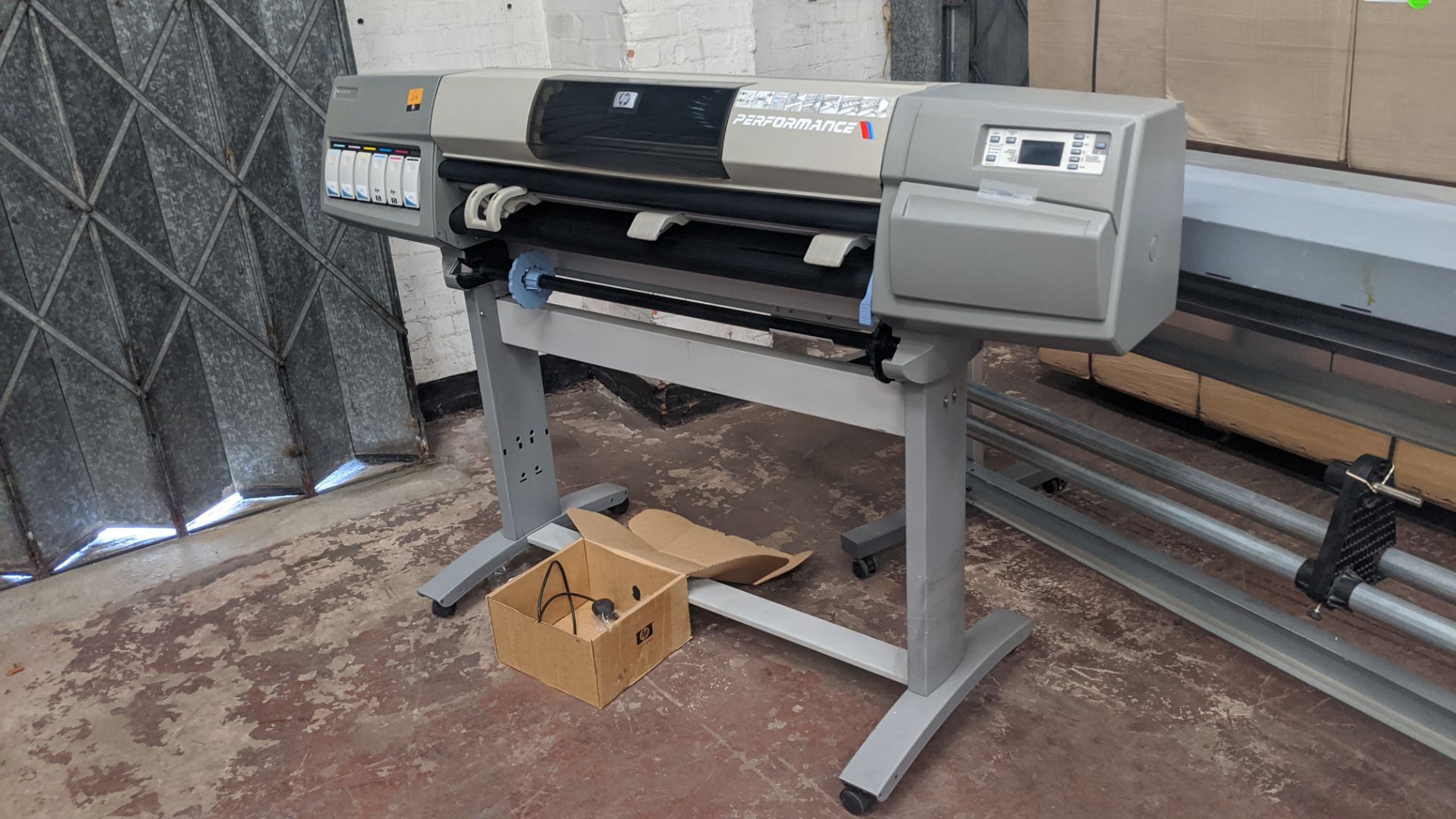 HP DesignJet 5000 wide format printer, factory model C6090Z, model no. C6090A - Image 3 of 5