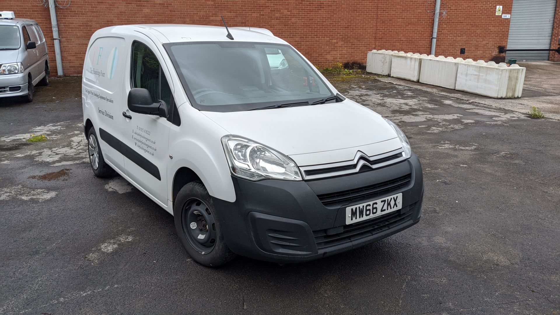 MW66 ZKX Citroen Berlingo 625 Enterprise Blue HDI panel van, 5 speed manual gearbox, 1560cc diesel e - Image 2 of 32