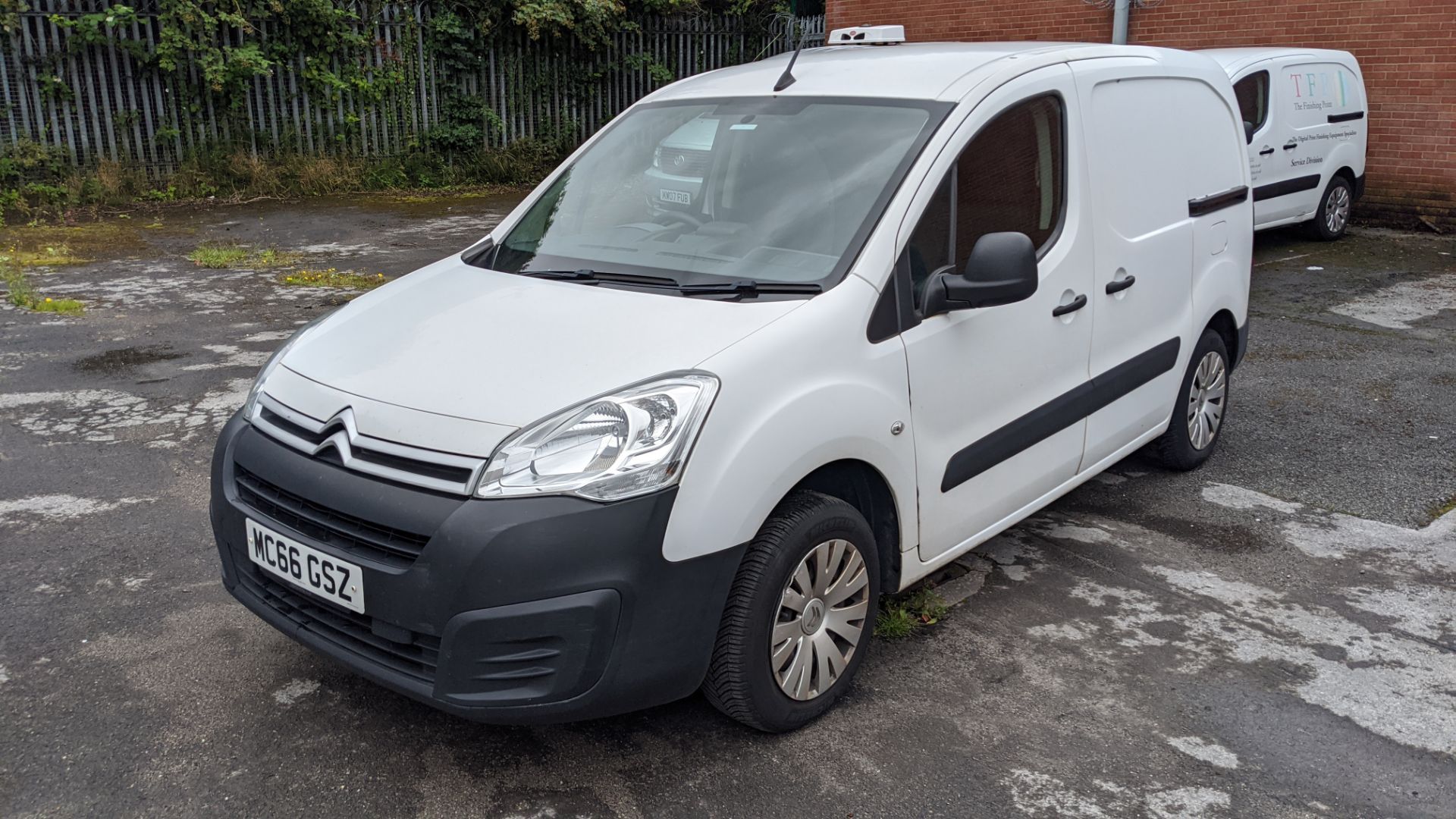 MC66 GSZ Citroen Berlingo 625 Enterprise Blue HDI panel van, 5 speed manual gearbox, 1560cc diesel e - Image 2 of 25