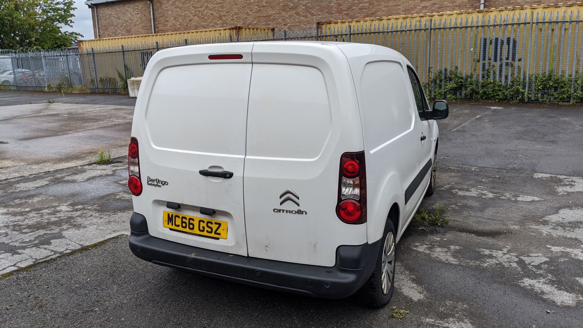 MC66 GSZ Citroen Berlingo 625 Enterprise Blue HDI panel van, 5 speed manual gearbox, 1560cc diesel e - Image 9 of 25