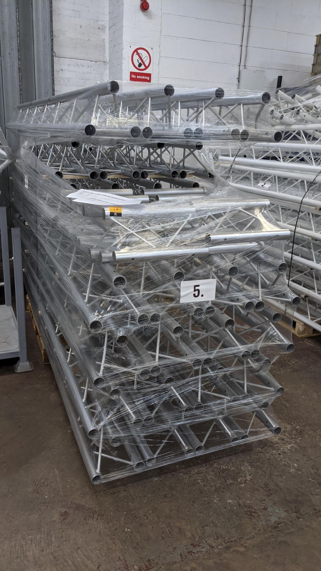 Optikinetics Trilite 200 Series Truss in silver, comprising the following: 8 off 2TR4000, 12 off 2 - Image 3 of 10