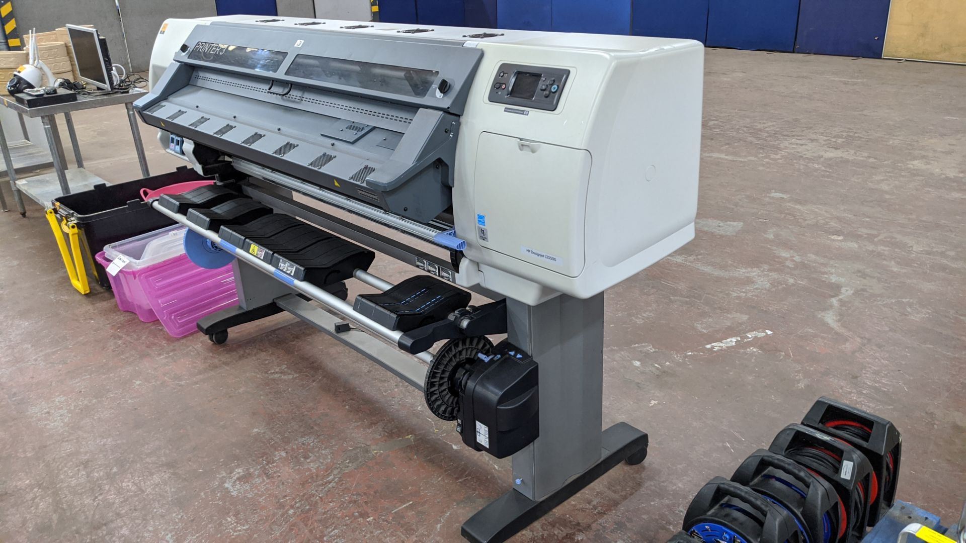 HP DesignJet L25500 wide format printer, serial no. MY0482900B, product no. CH956A/CH956-64001 - Image 3 of 9