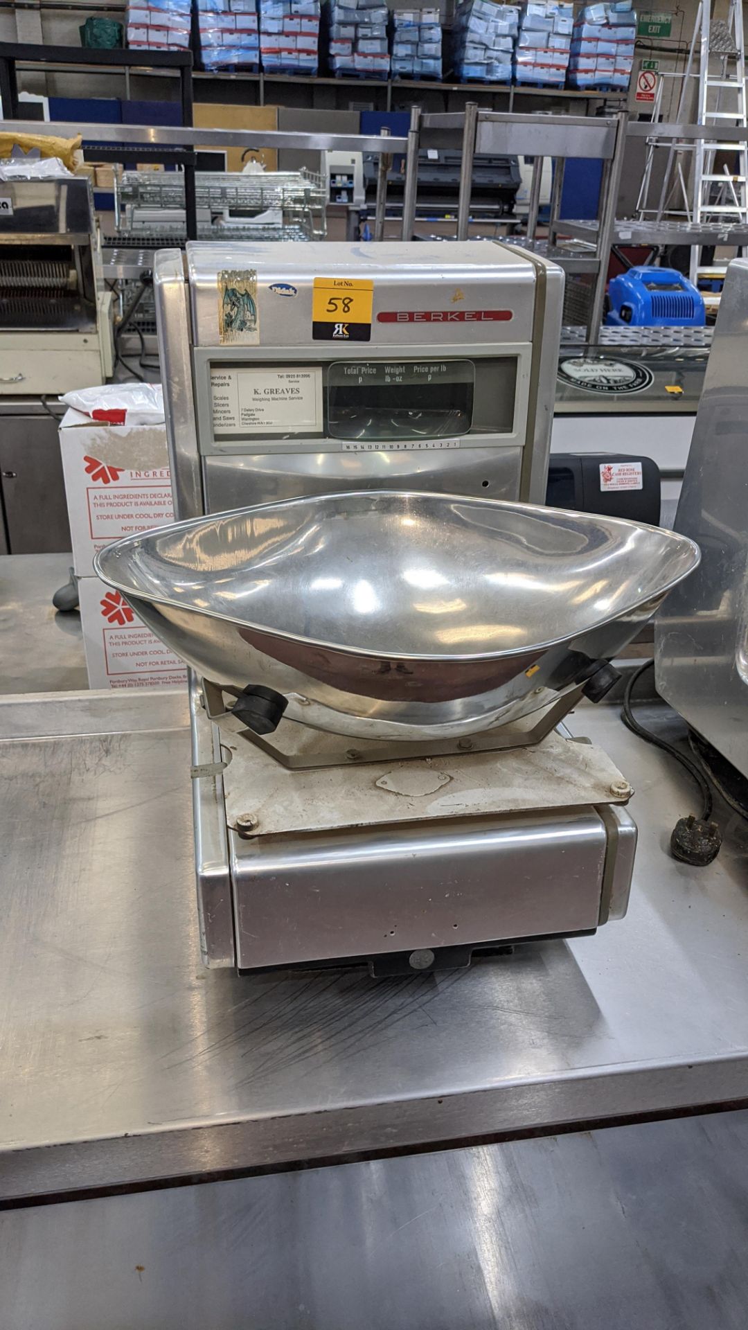 Berkel grocer's/food shop scales