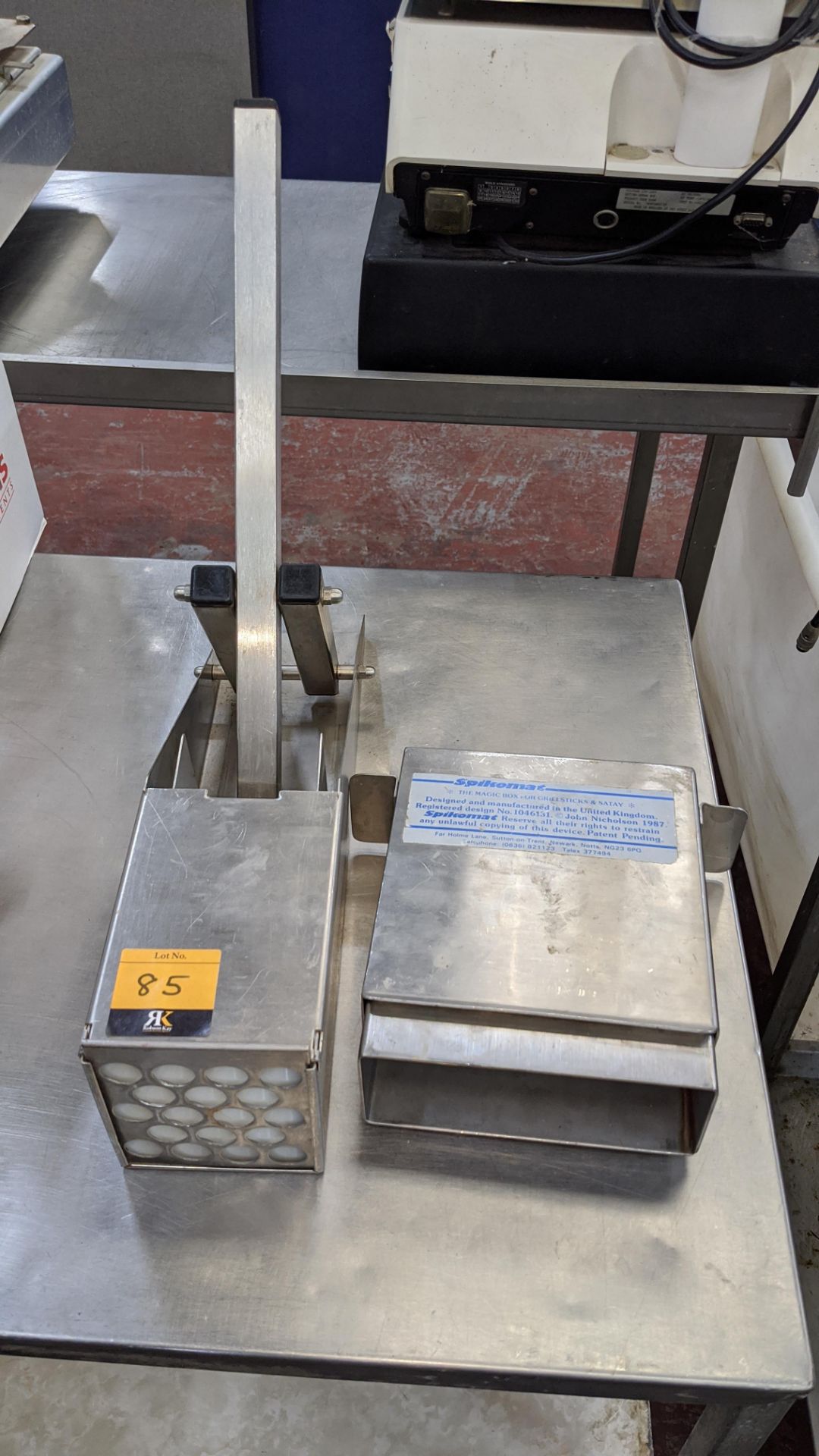 Pair of grill sticks & satay presses