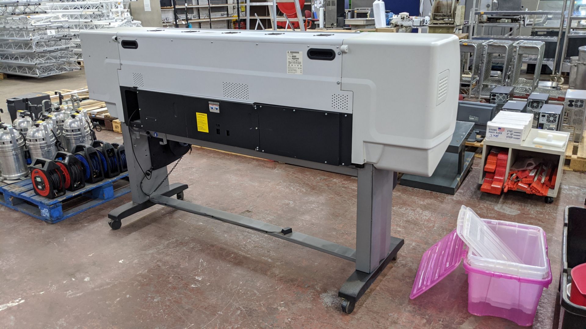 HP DesignJet L25500 wide format printer, serial no. MY0482900B, product no. CH956A/CH956-64001 - Image 6 of 9