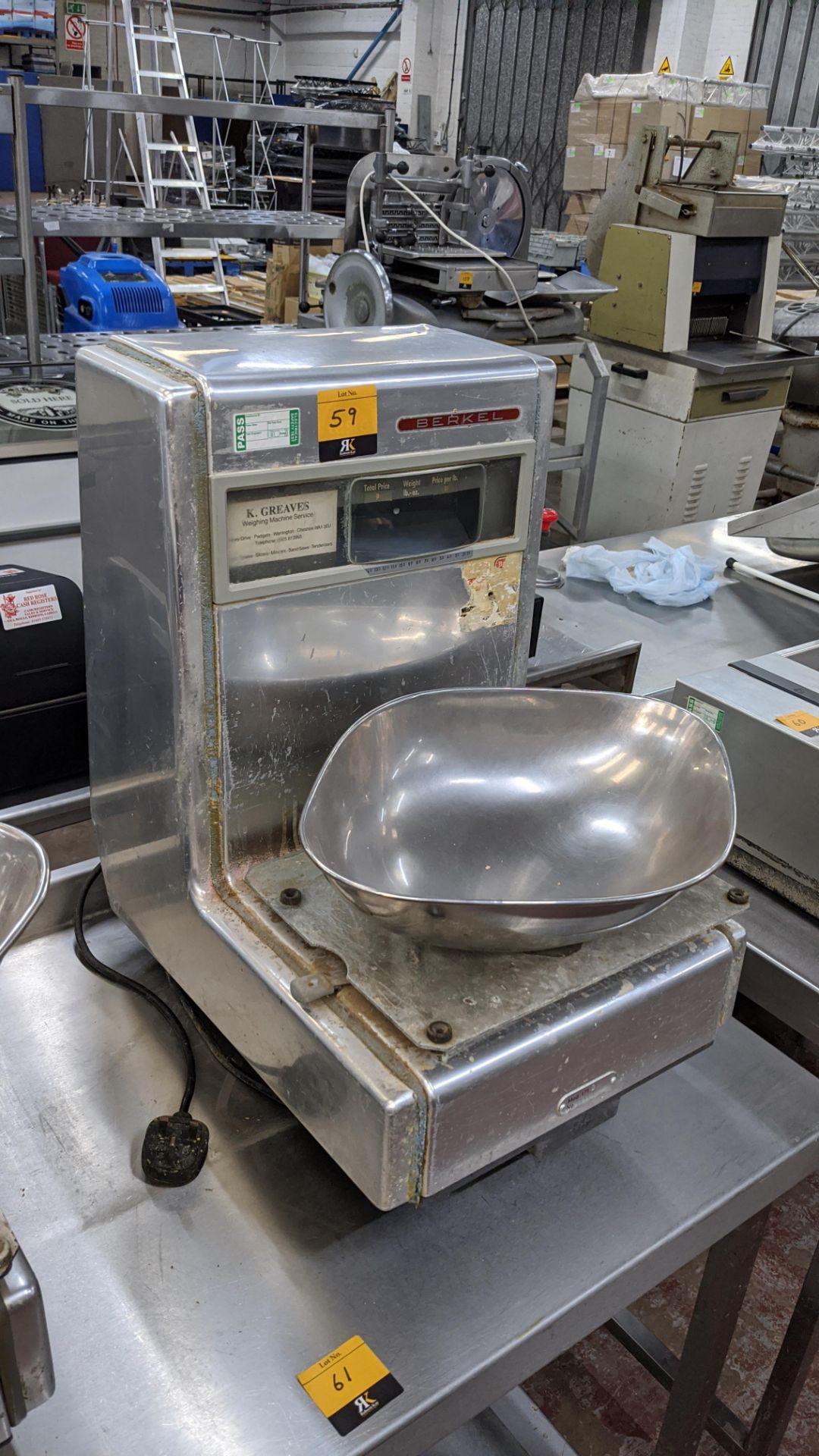 Berkel grocer's/food shop scales