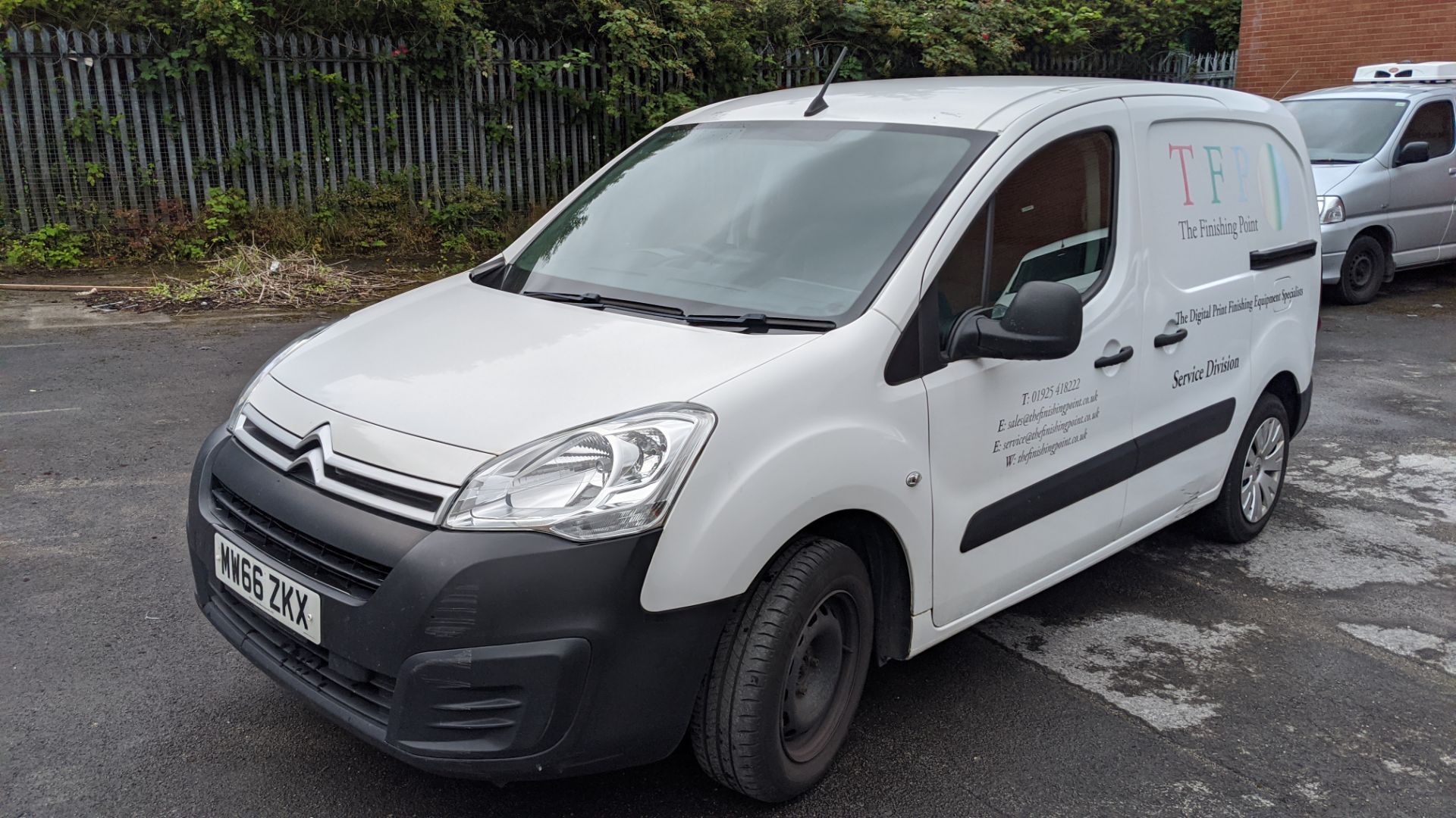 MW66 ZKX Citroen Berlingo 625 Enterprise Blue HDI panel van, 5 speed manual gearbox, 1560cc diesel e - Image 8 of 32