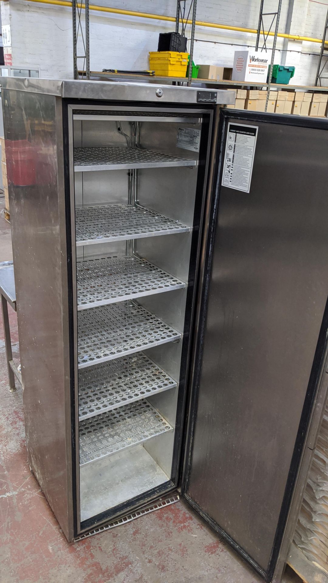 Foster LR410 stainless steel tall commercial freezer - Image 4 of 5