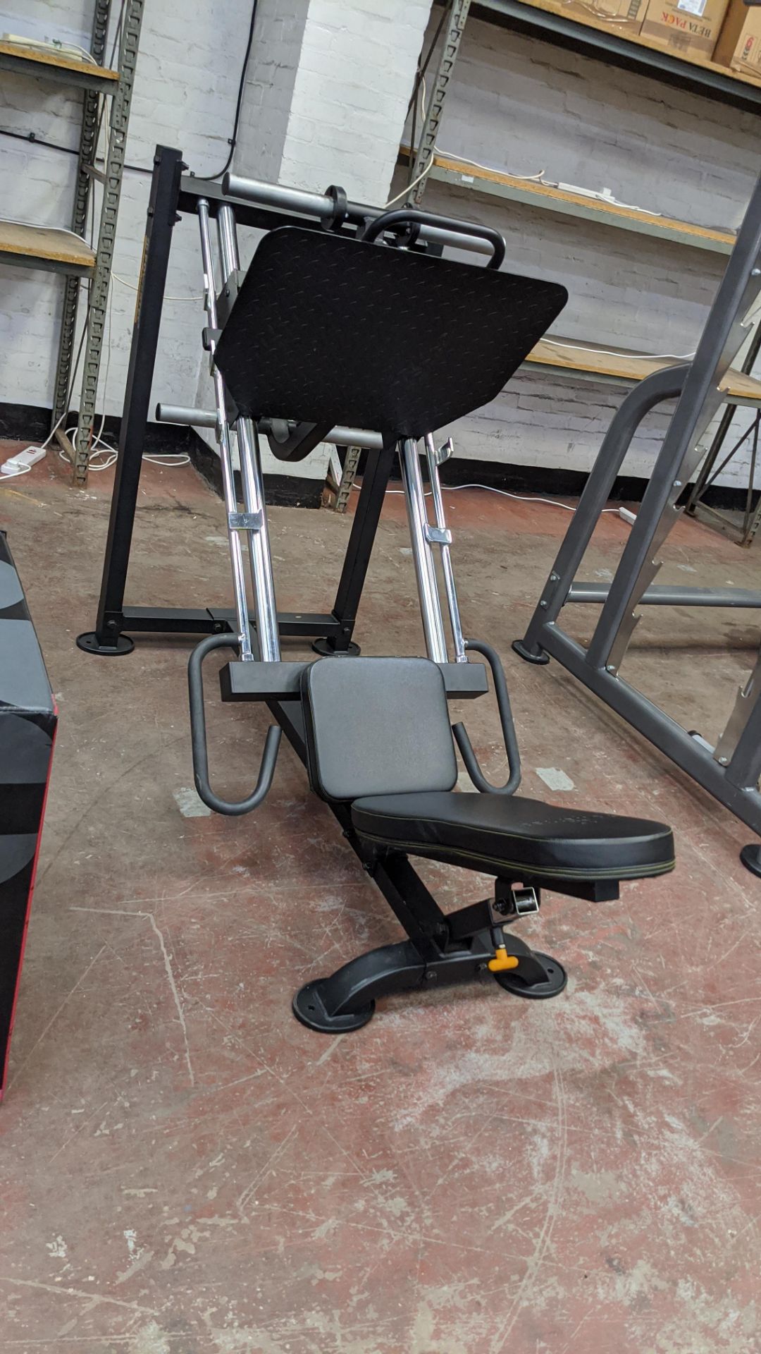 Powertec leg press