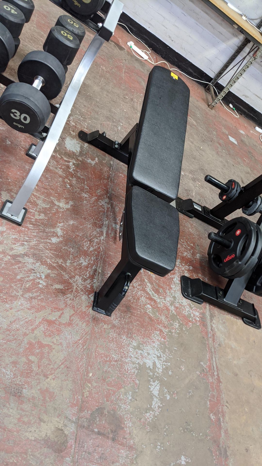 Gym Division multi-adjustable bench (V2) with wheels at back for easy moving. Cost price £249.99 pl - Image 7 of 7