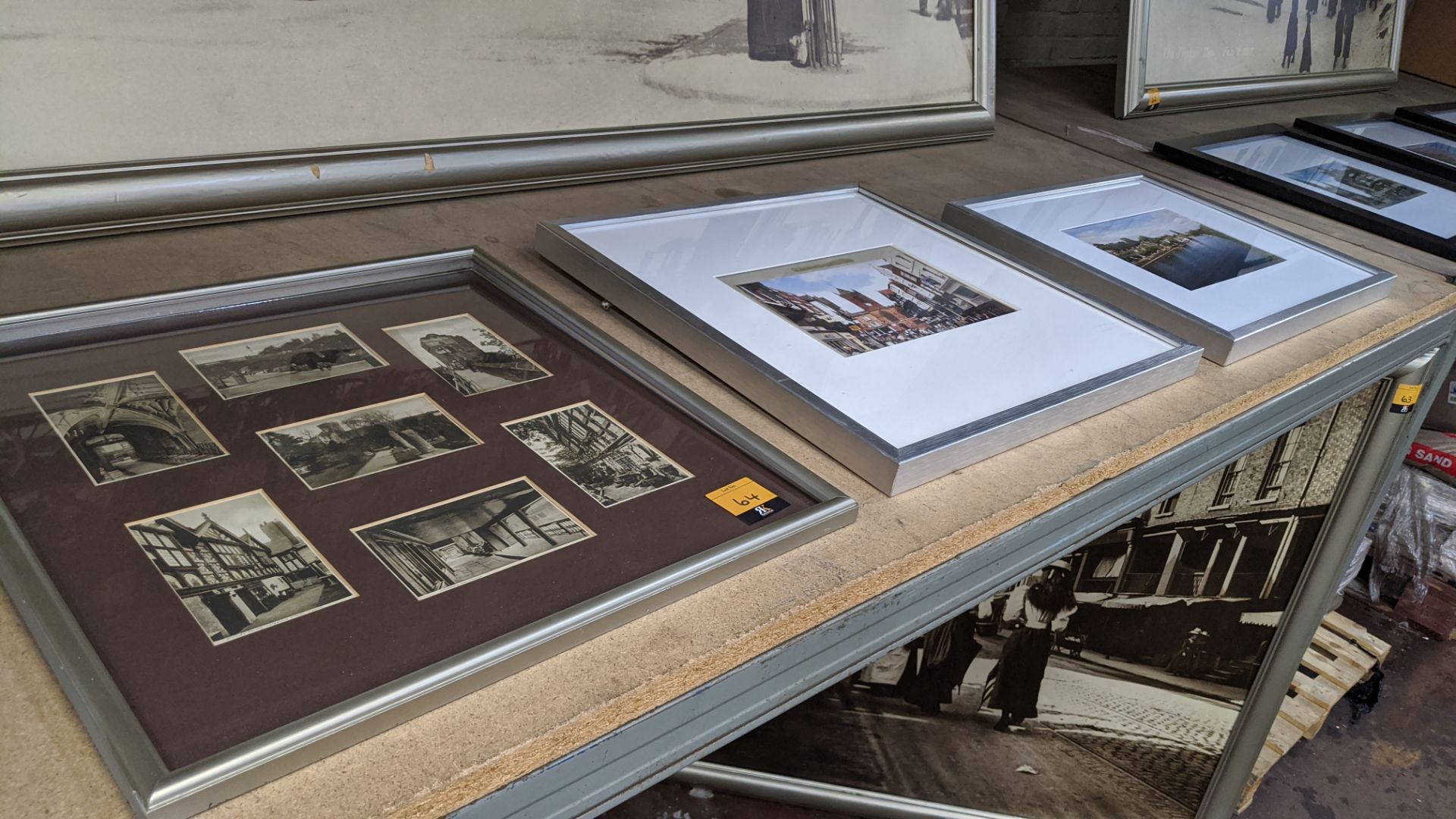 Assorted photographs of Chester comprising one frame with 7 small photographs & 2 larger frames, eac - Image 2 of 5