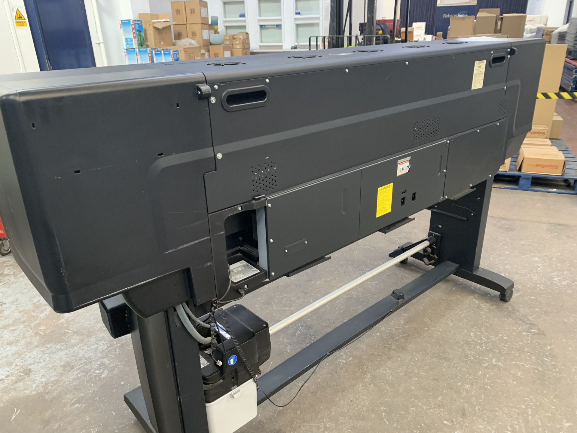 HP DesignJet L26500 wide format printer, for use with HP latex inks, factory code CQ869-64001. - Image 11 of 17