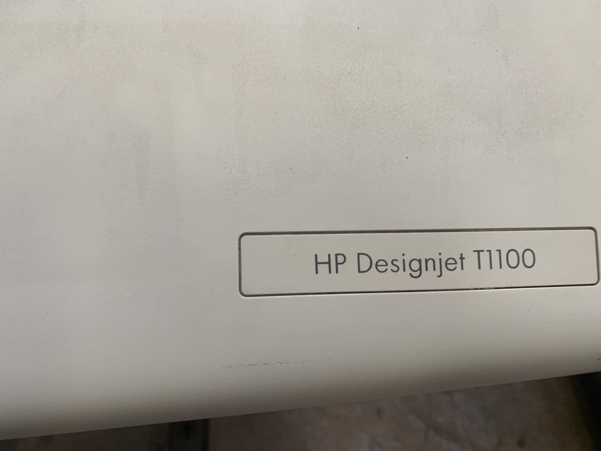 HP DesignJet T1100 wide format printer model no./factory no. Q6687A - Image 4 of 10