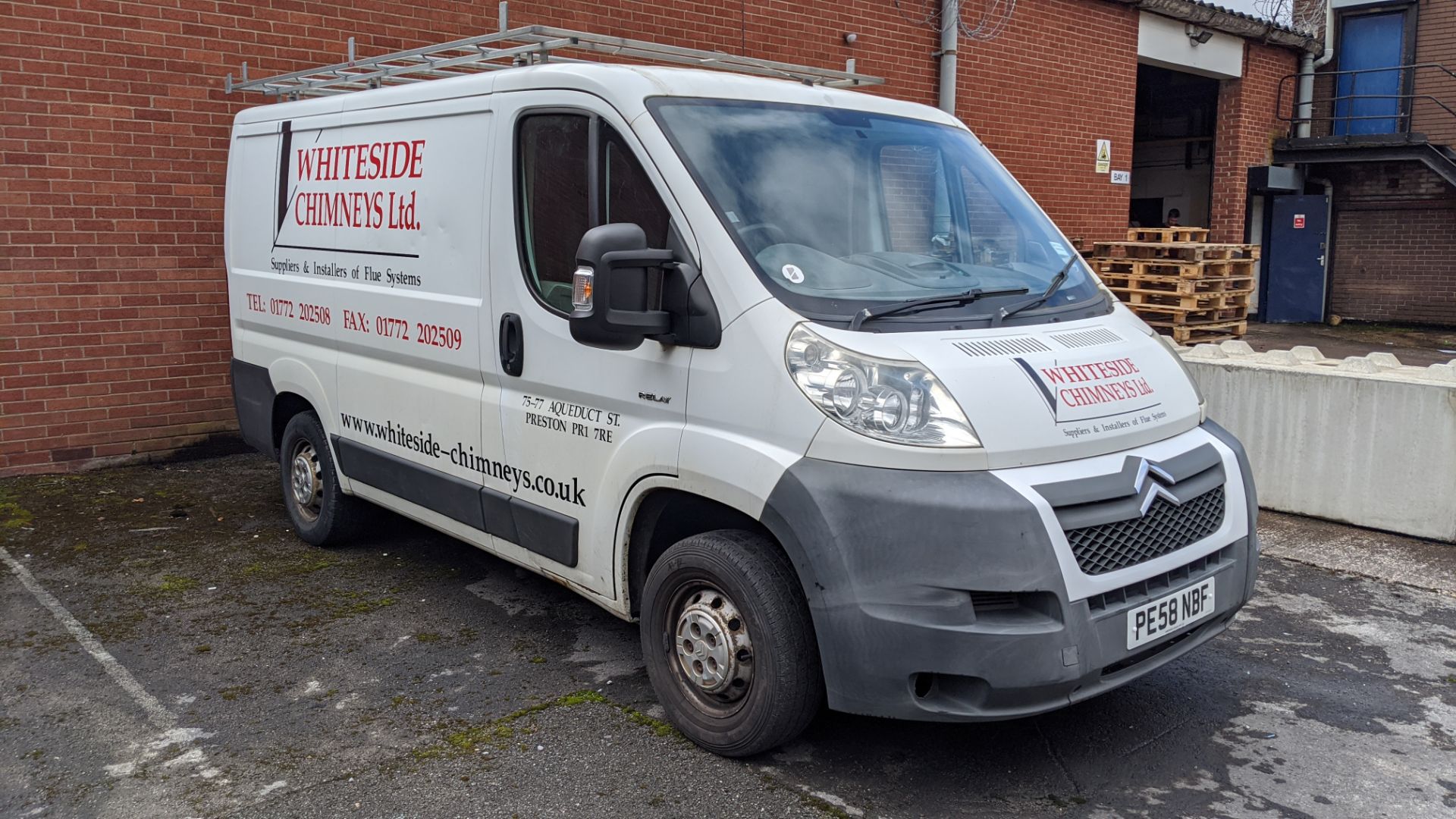 PE58 NBF Citroen Relay 30 100HP SWB panel van, 5 speed manual gearbox, 2198cc diesel engine. Colour