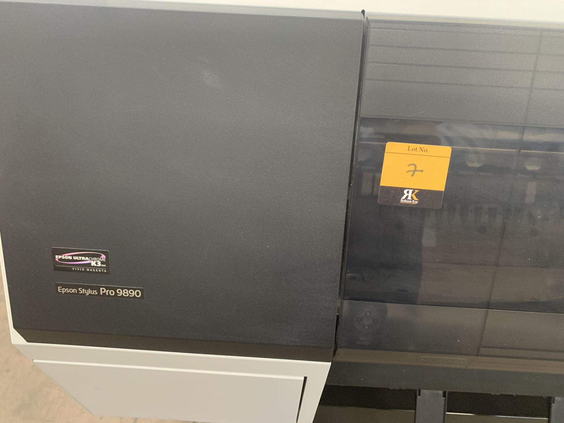 Epson Stylus Pro 9890 wide format printer model K162A - Image 10 of 12