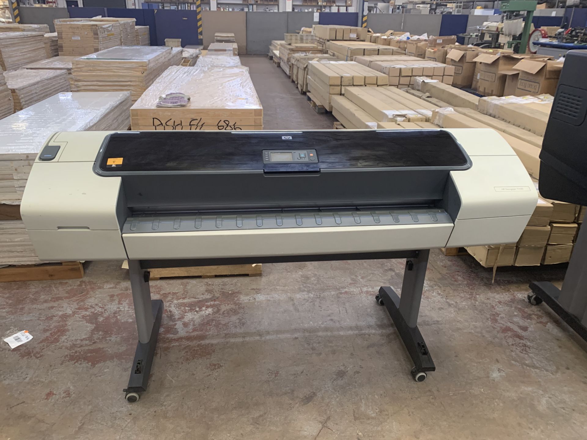 HP DesignJet T1100 wide format printer model no./factory no. Q6687A