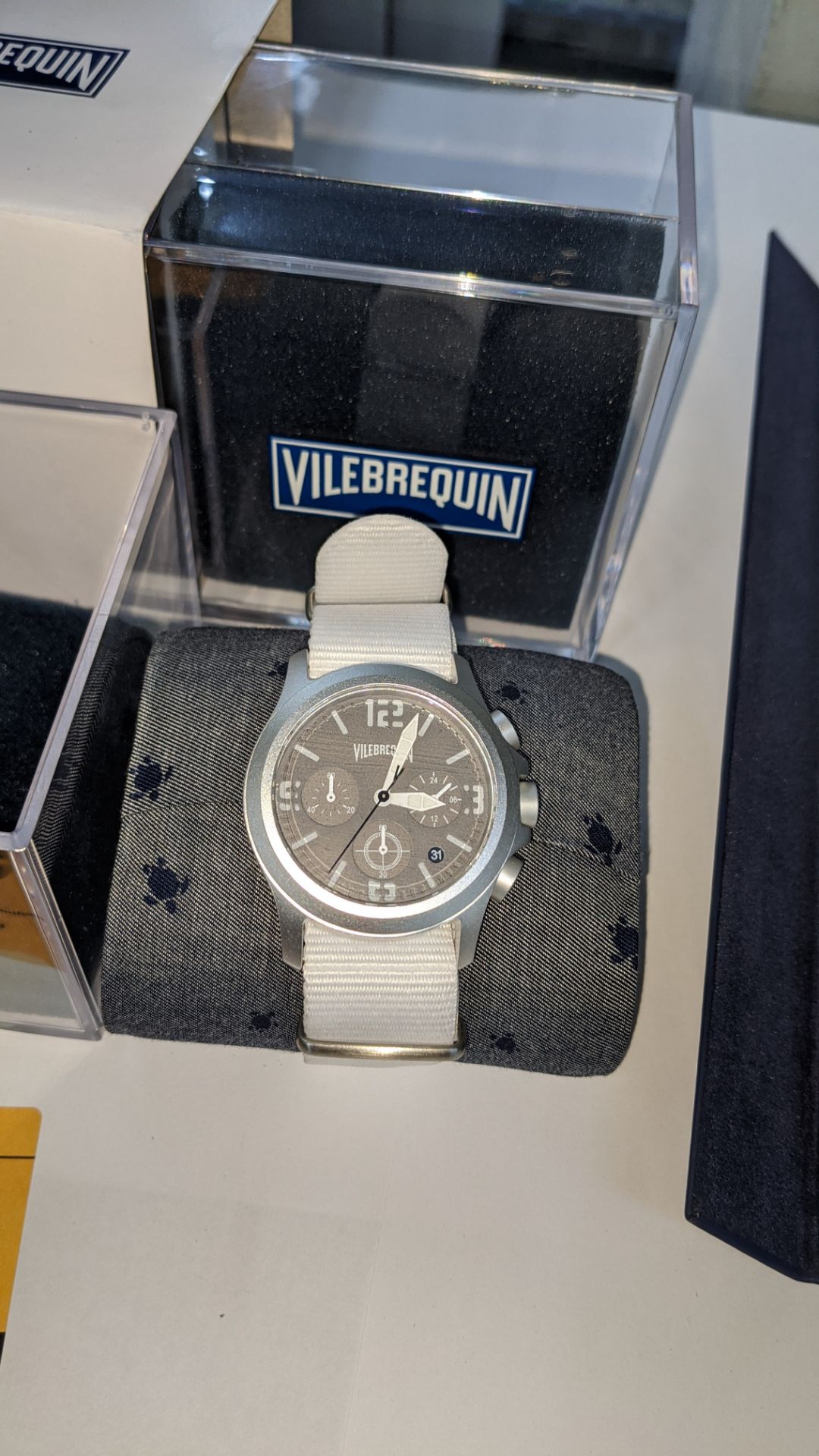 Vilebrequin Limited Edition chronograph wristwatch, 50m water resistant, stainless steel case, model - Image 8 of 13