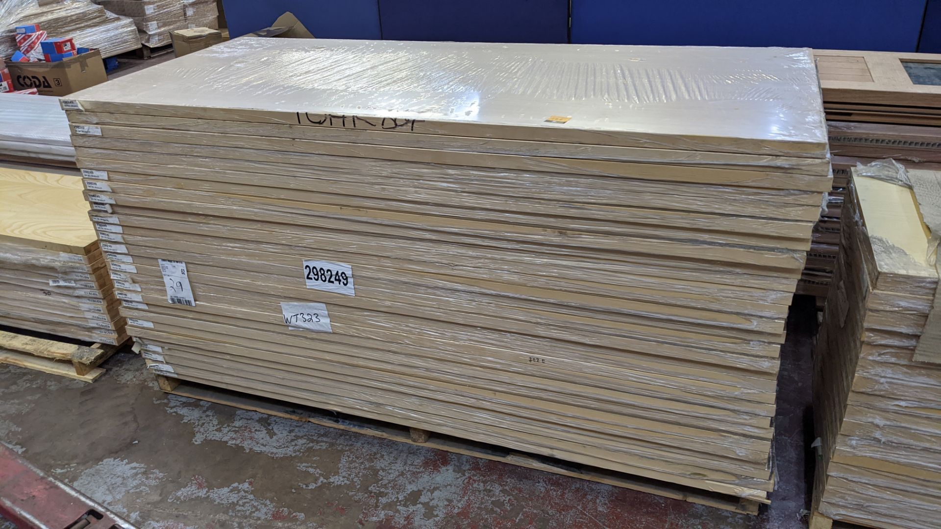 28 off oak foil doors, dimensions 1981 x 864 x 35, product code 298249