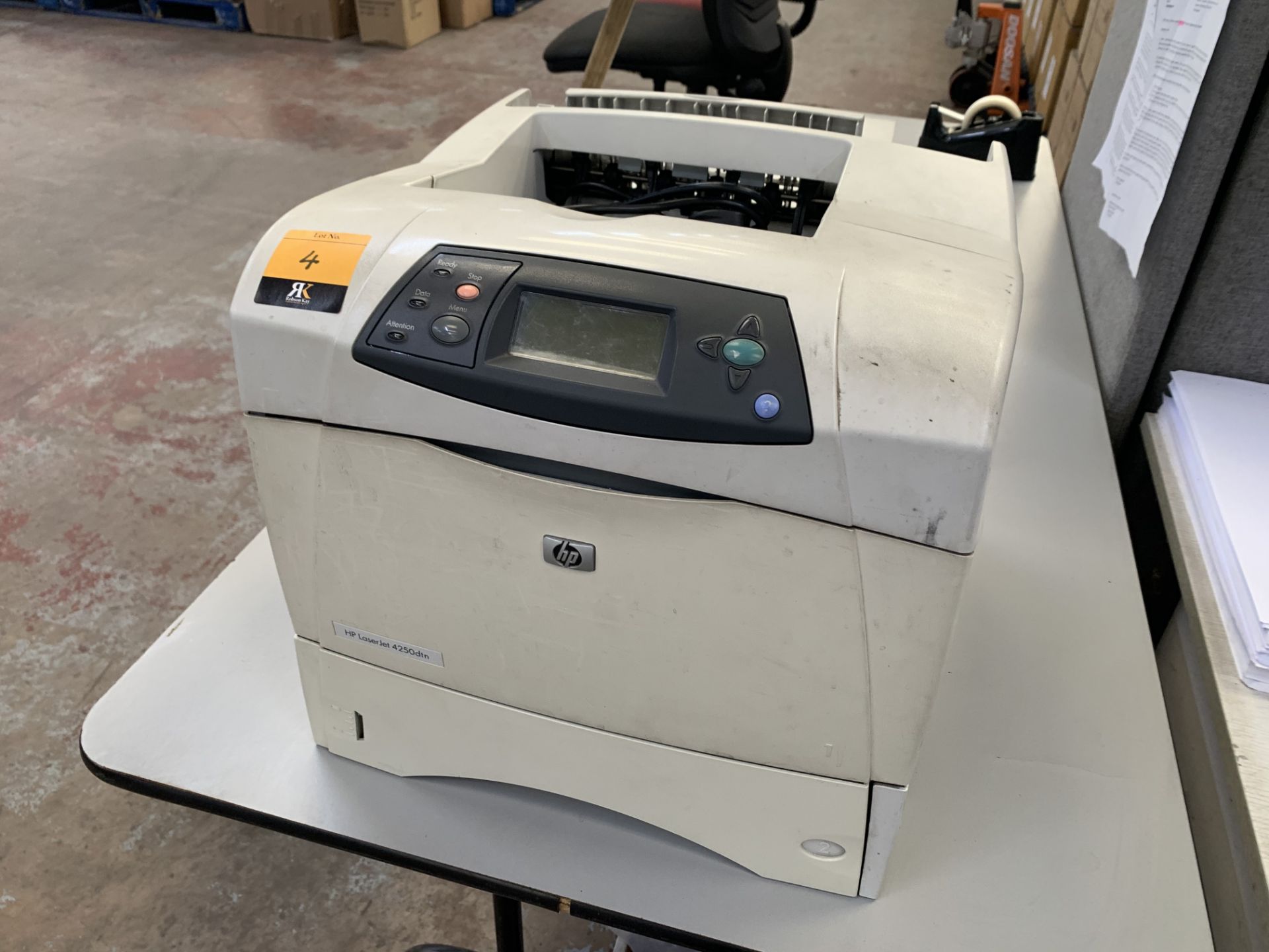 HP LaserJet 4250 DTN printer