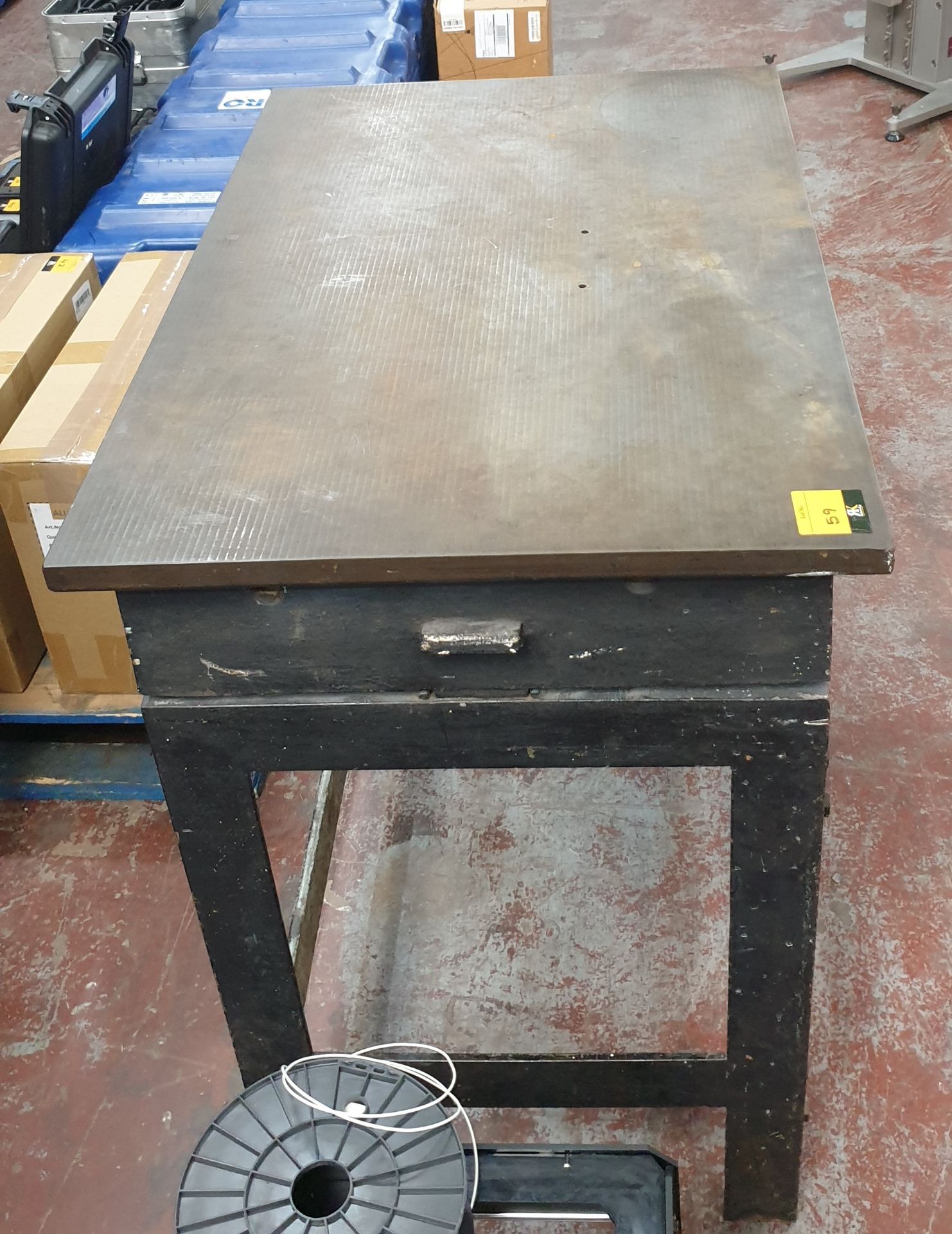 Steel Inspection table - Image 3 of 4