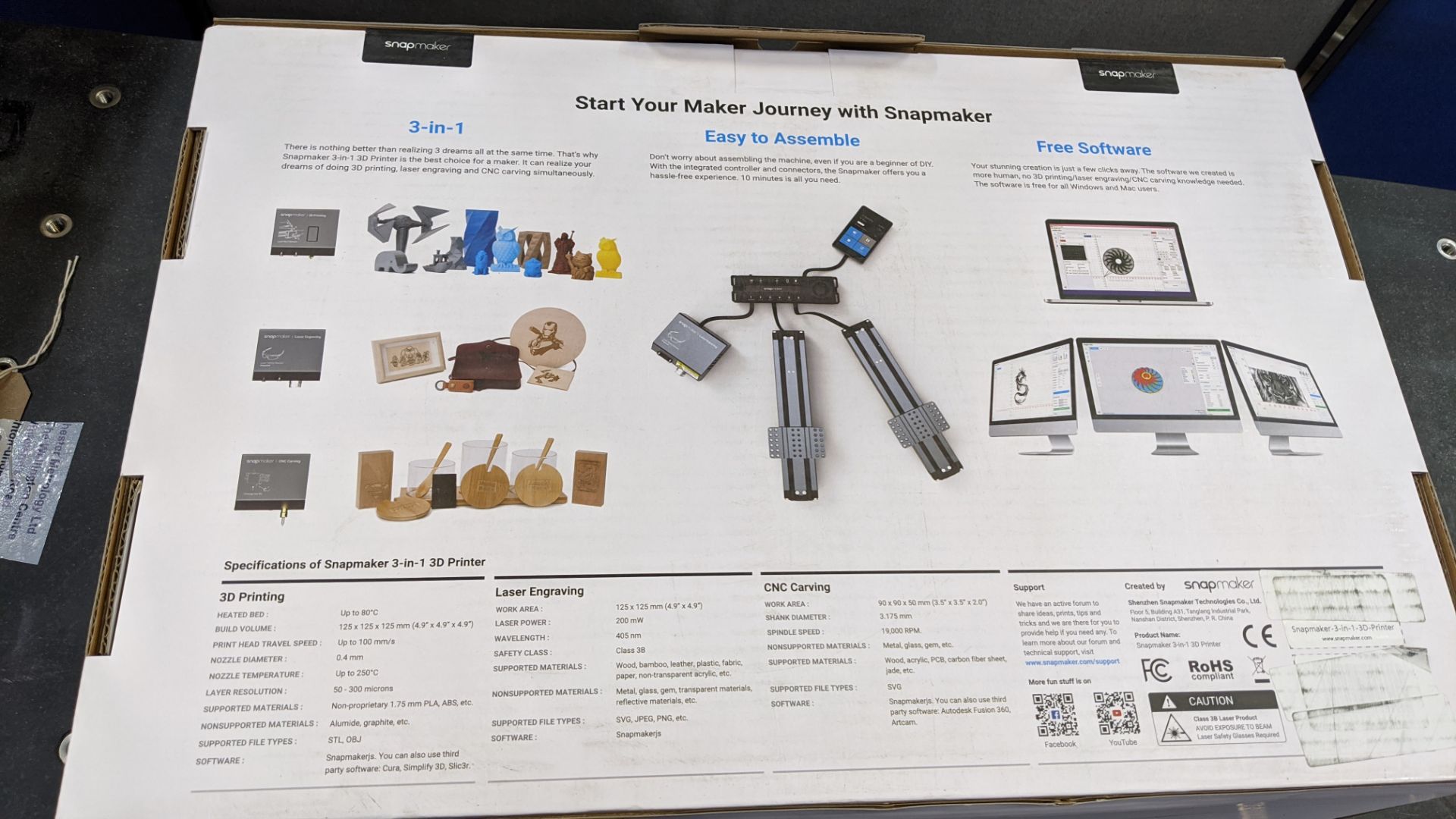 Snapmaker 1.0 3D Printer - Image 3 of 13