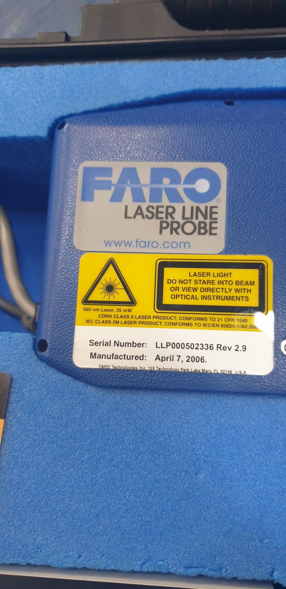 Faro Rev2 Scanner - Image 6 of 6